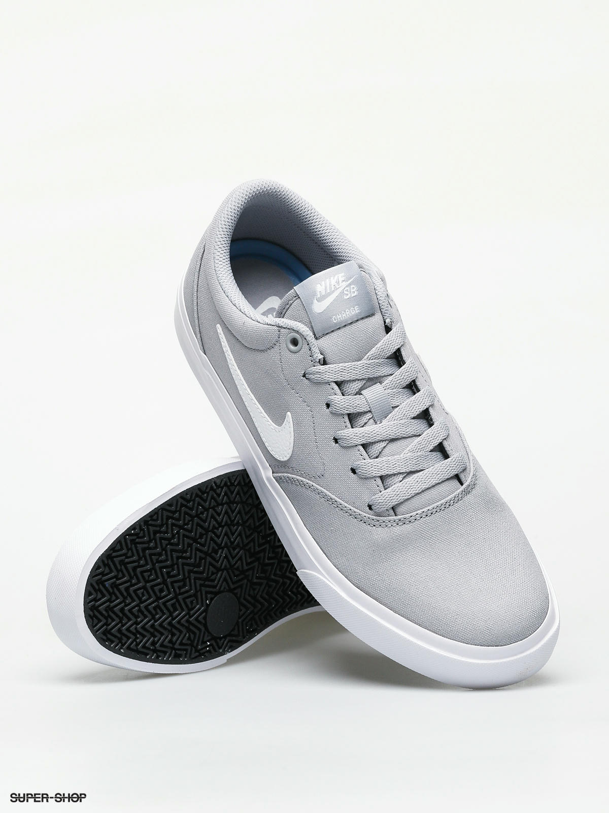 Nike SB Charge Slr Shoes (wolf grey/white)