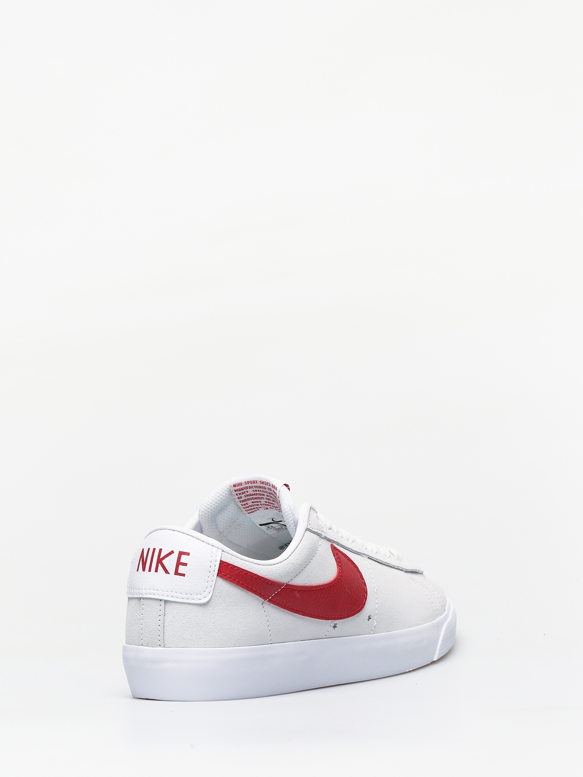 nike sb blazer low gt university red
