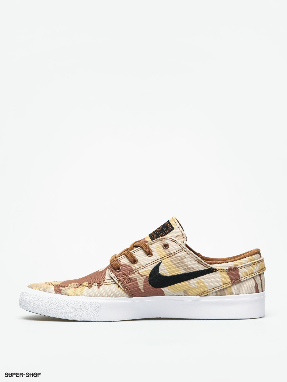 Nike SB Zoom Janoski Cnvs Rm Prm Shoes brown parachute beige black ale brown white