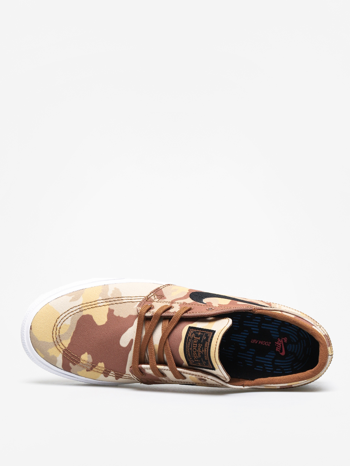 Nike SB Zoom Janoski Cnvs Rm Prm Shoes (parachute beige/black ale brown white)