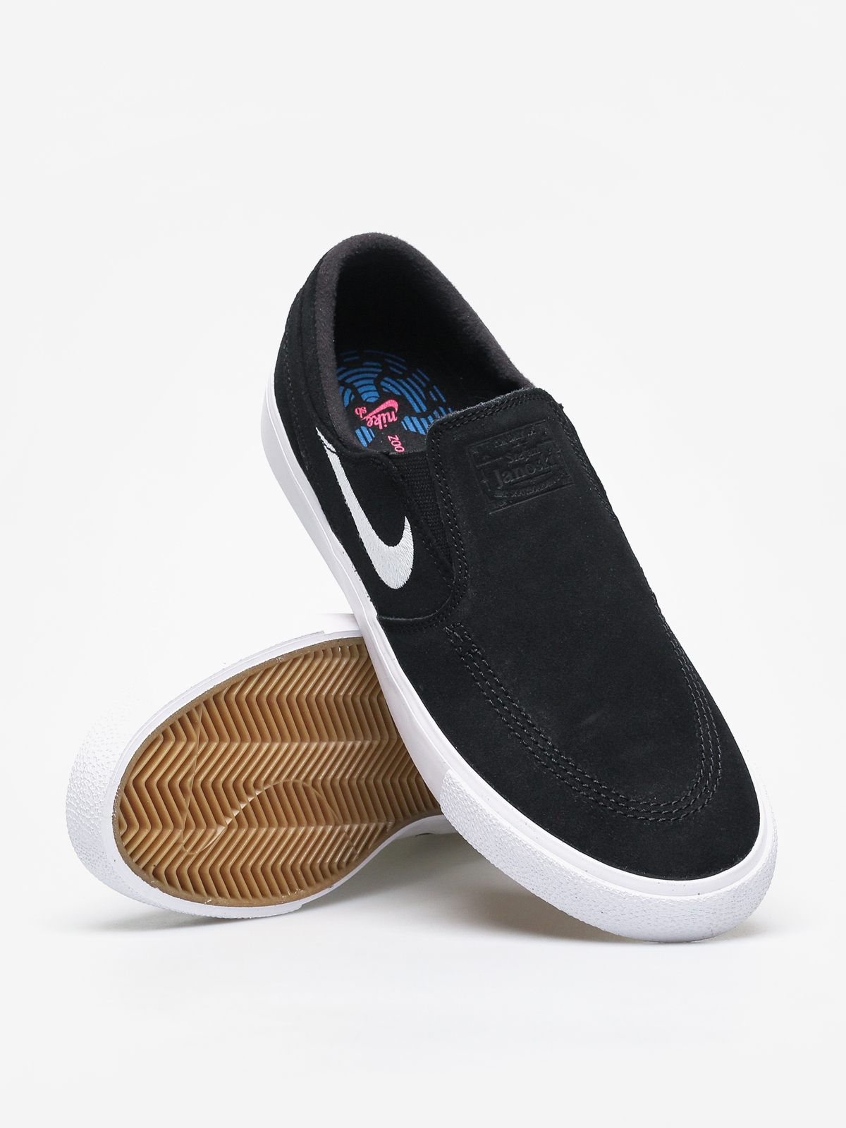 Nike SB Zoom Janoski Slip Rm Shoes (black/white white)