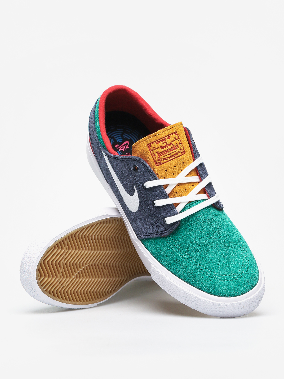 Nike SB Zoom Janoski Rm Shoes green (lucid green/white obsidian)
