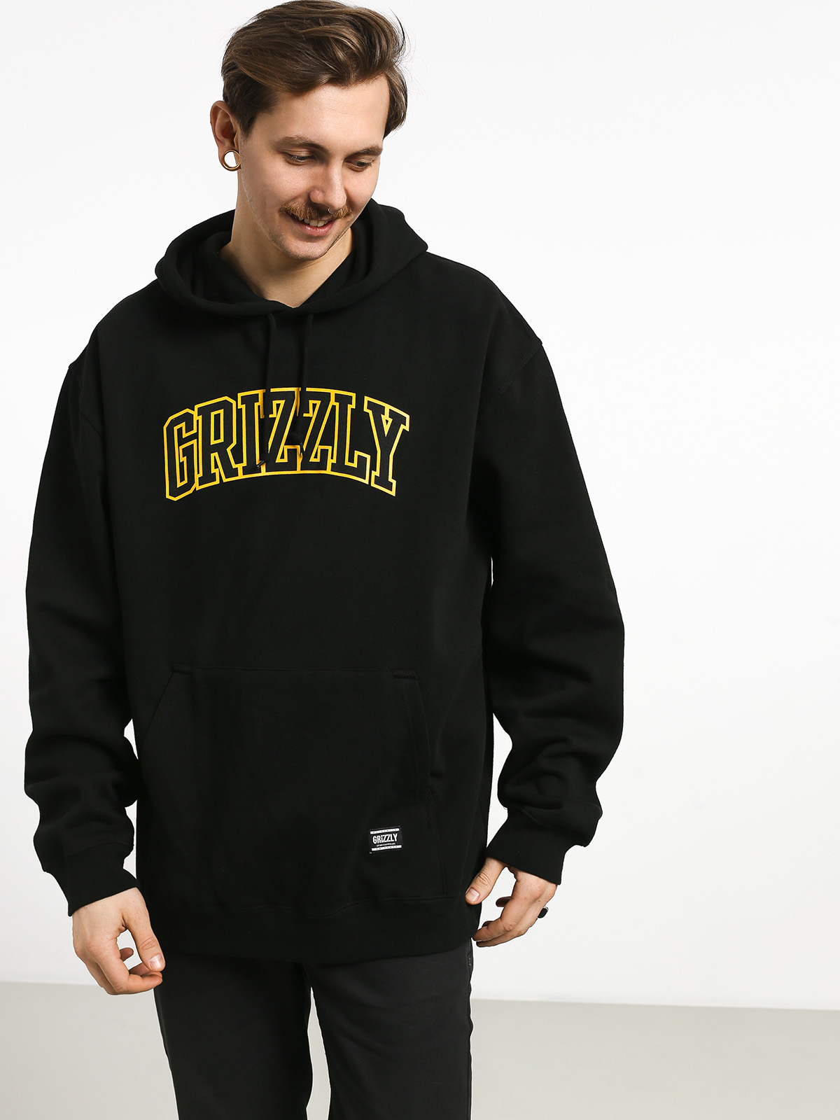 Grizzly Griptape University HD Hoodie (black)