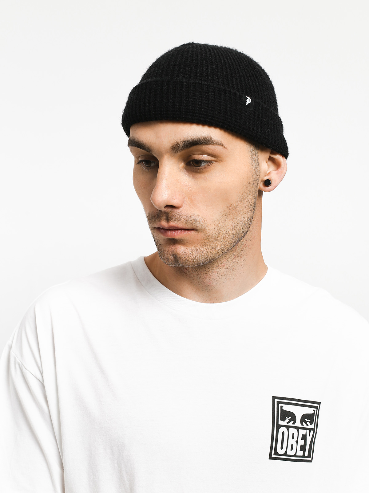 obey icon eyes beanie