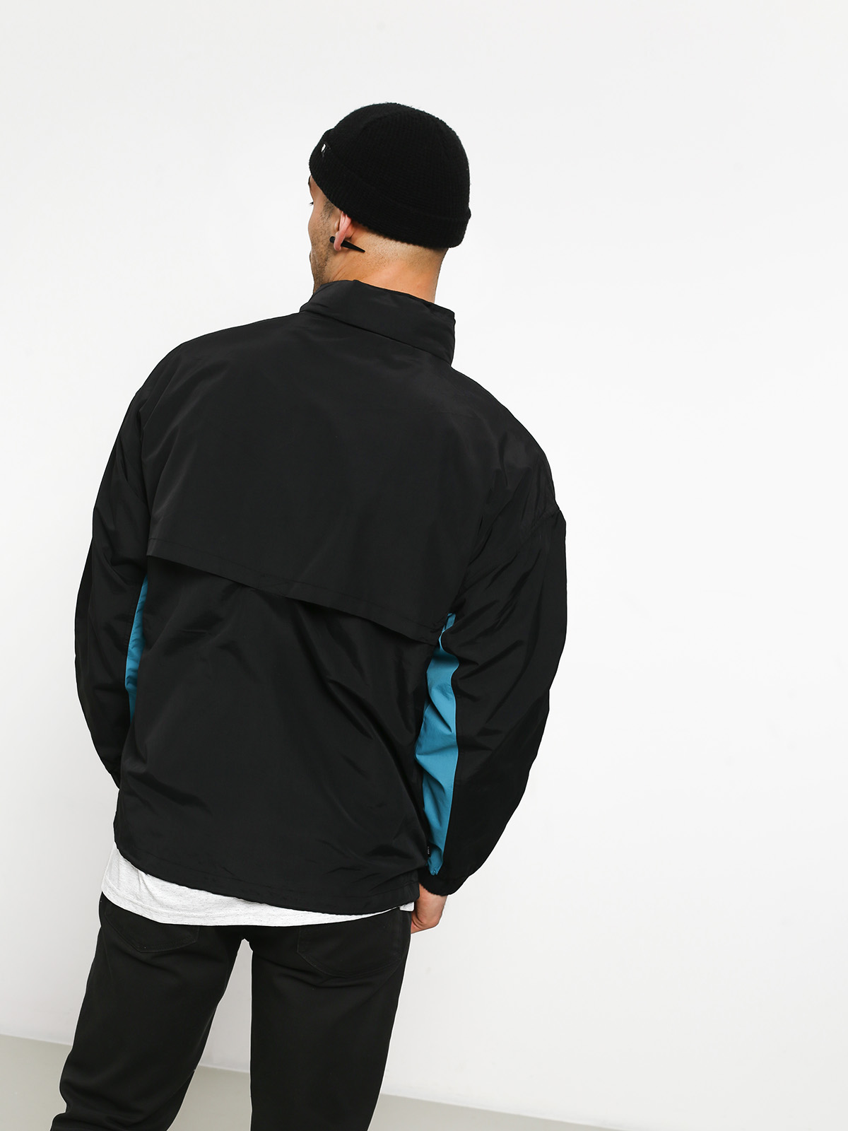 OBEY Title Anorak Jacket (black)