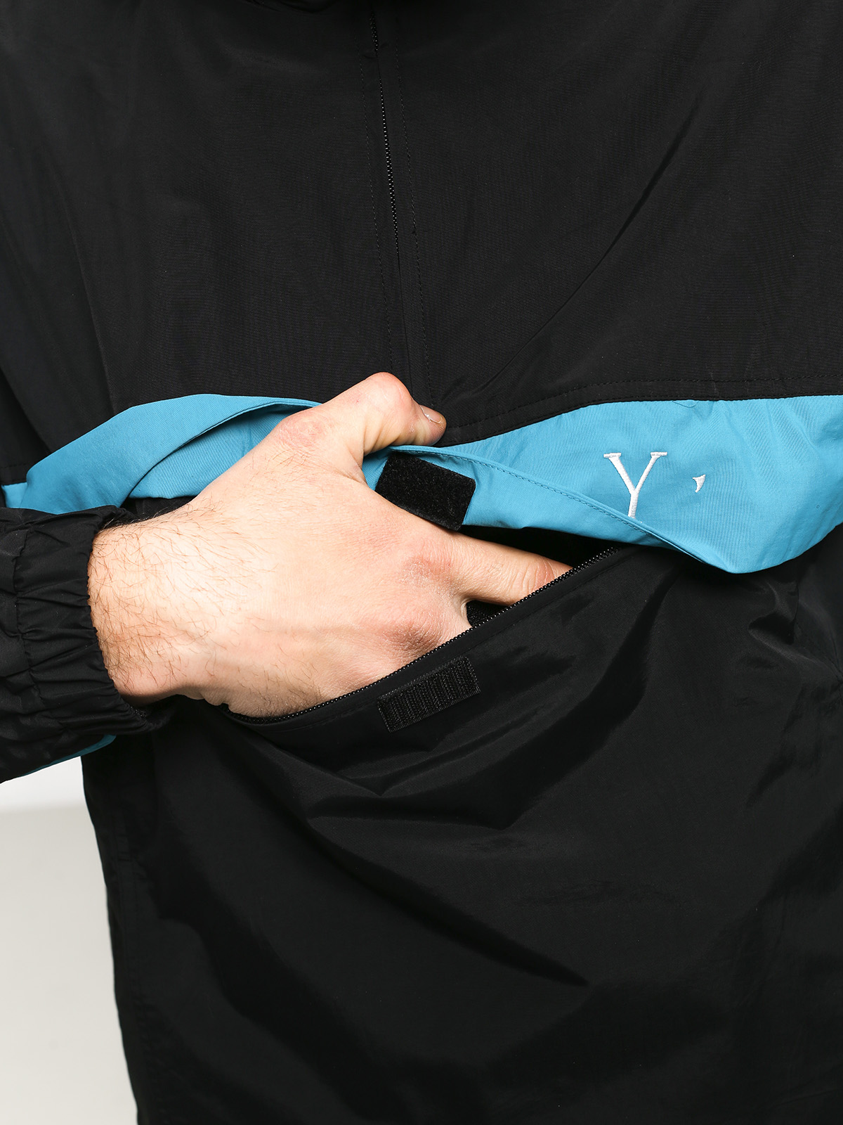 OBEY Title Anorak Jacket (black)