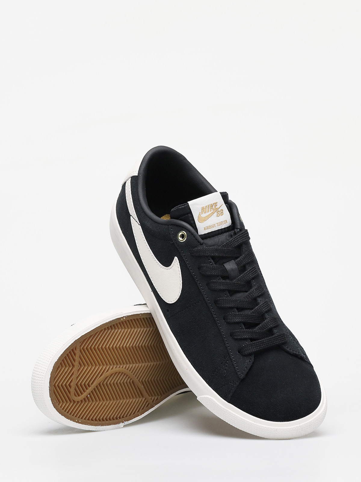 Nike SB Blazer Low Gt Shoes (black/sail)