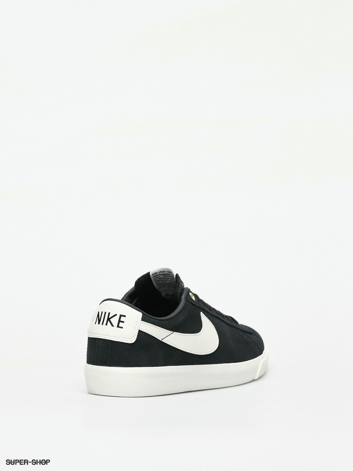Nike SB Blazer Low Gt Shoes (black/sail)