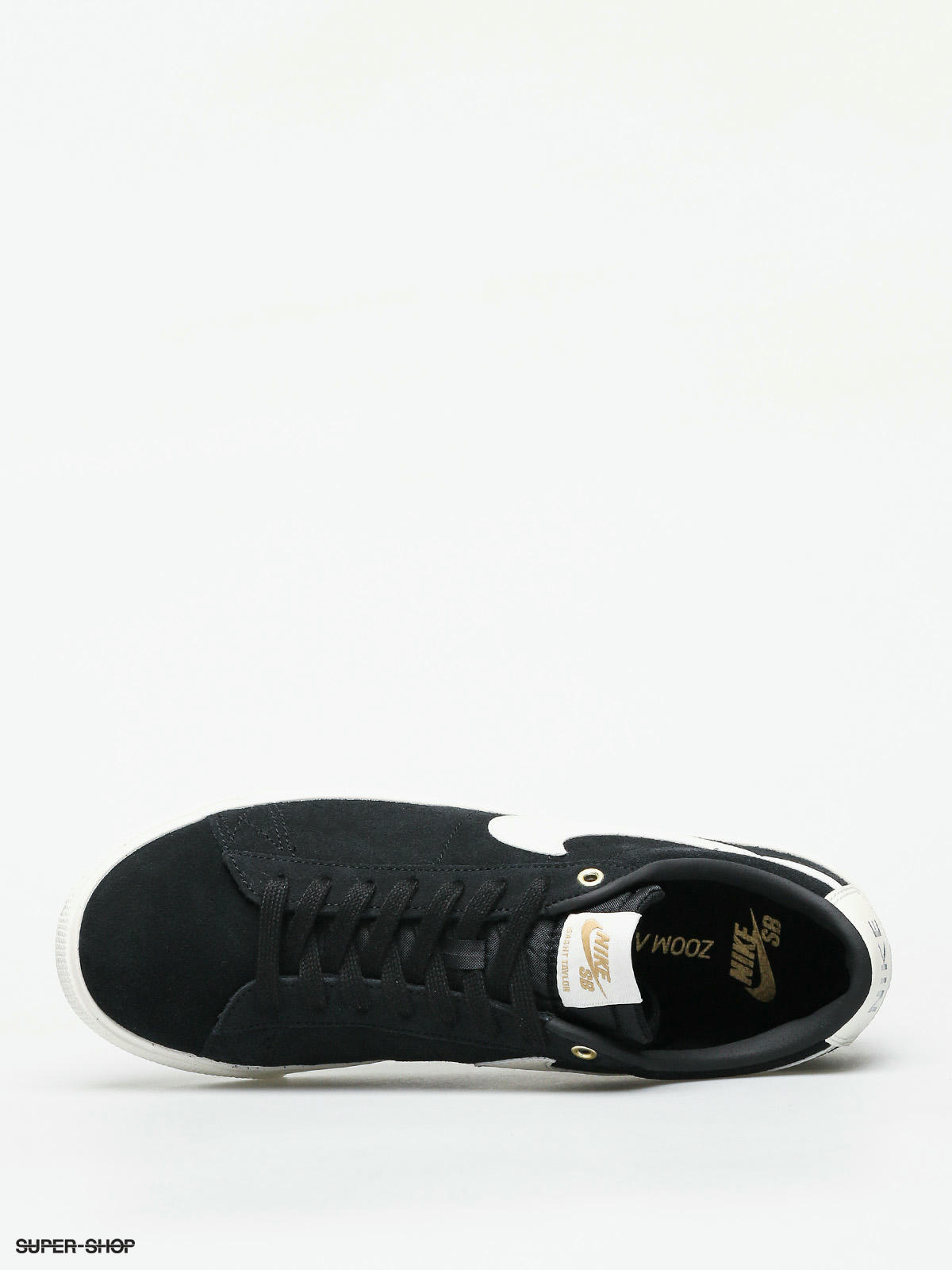 nike sb blazer low all black