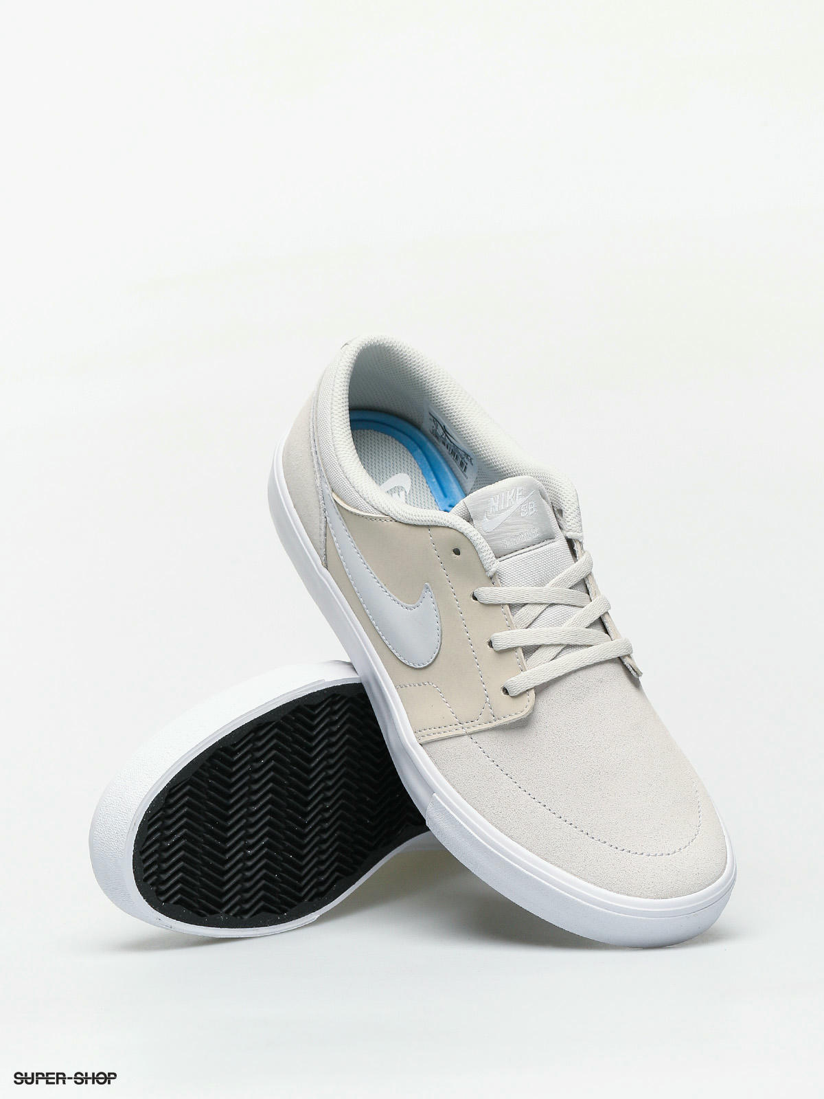 Nike sb portmore clearance ii solar white