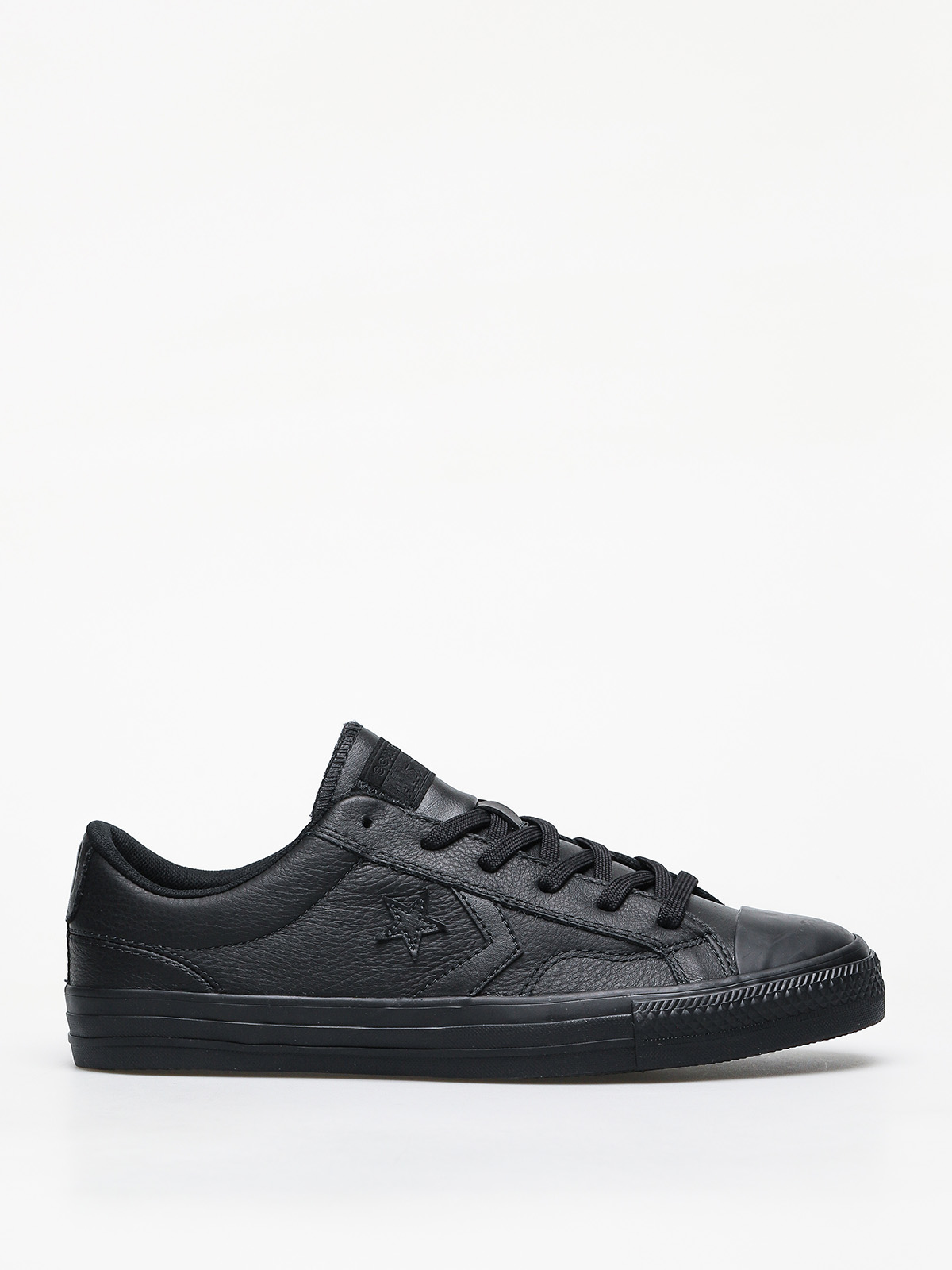 Converse star player ox best sale black leather