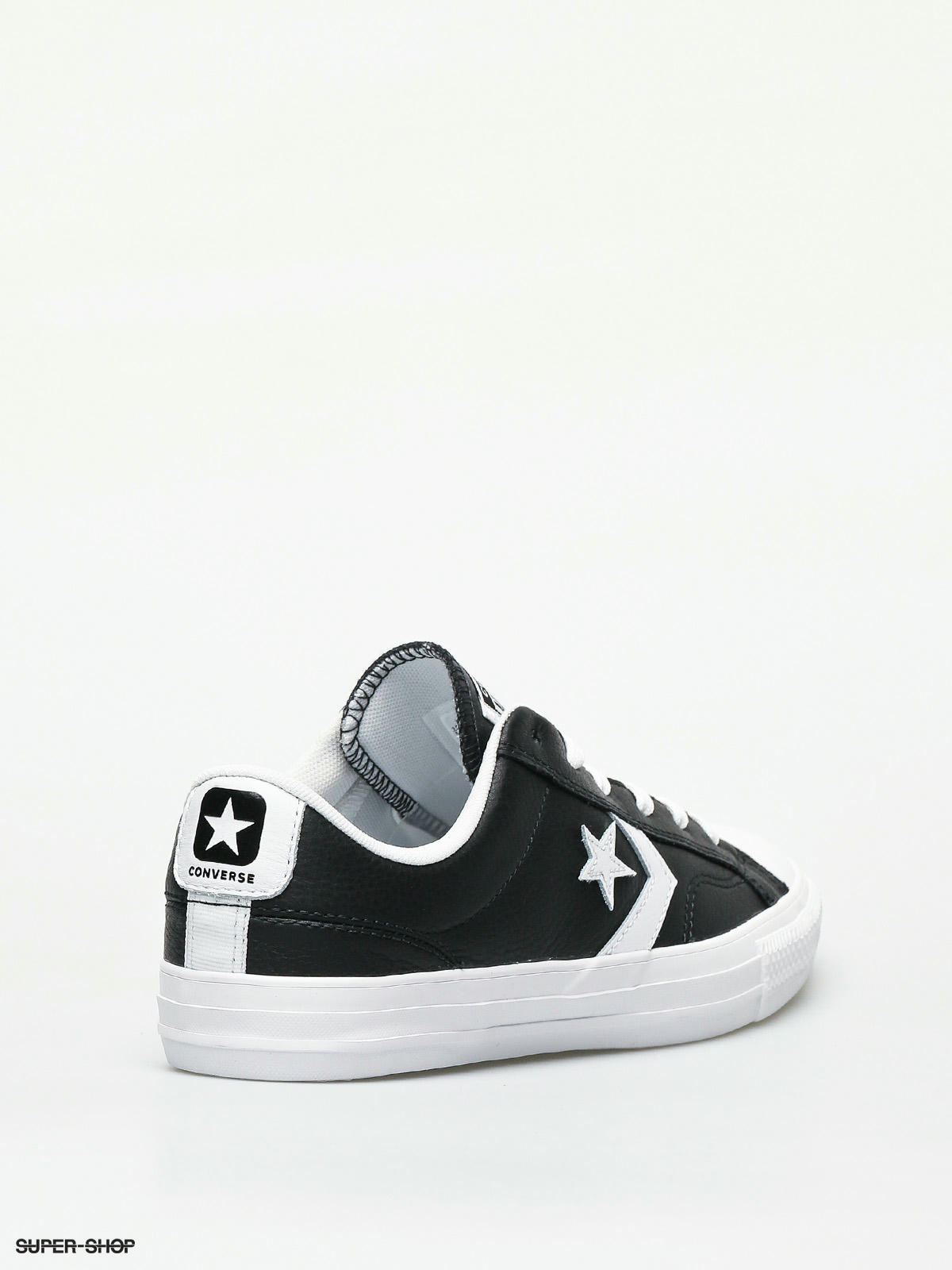 converse star player black and white