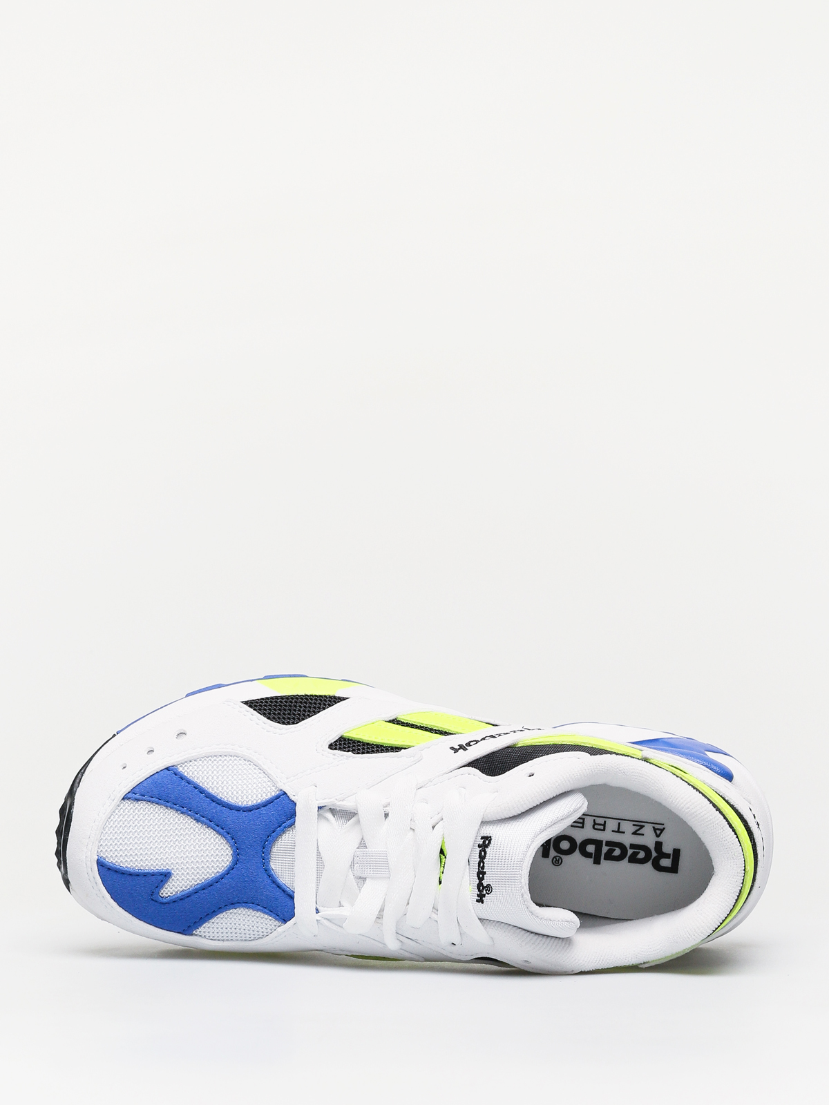 Reebok Aztrek Shoes (white/black/cobalt/y)