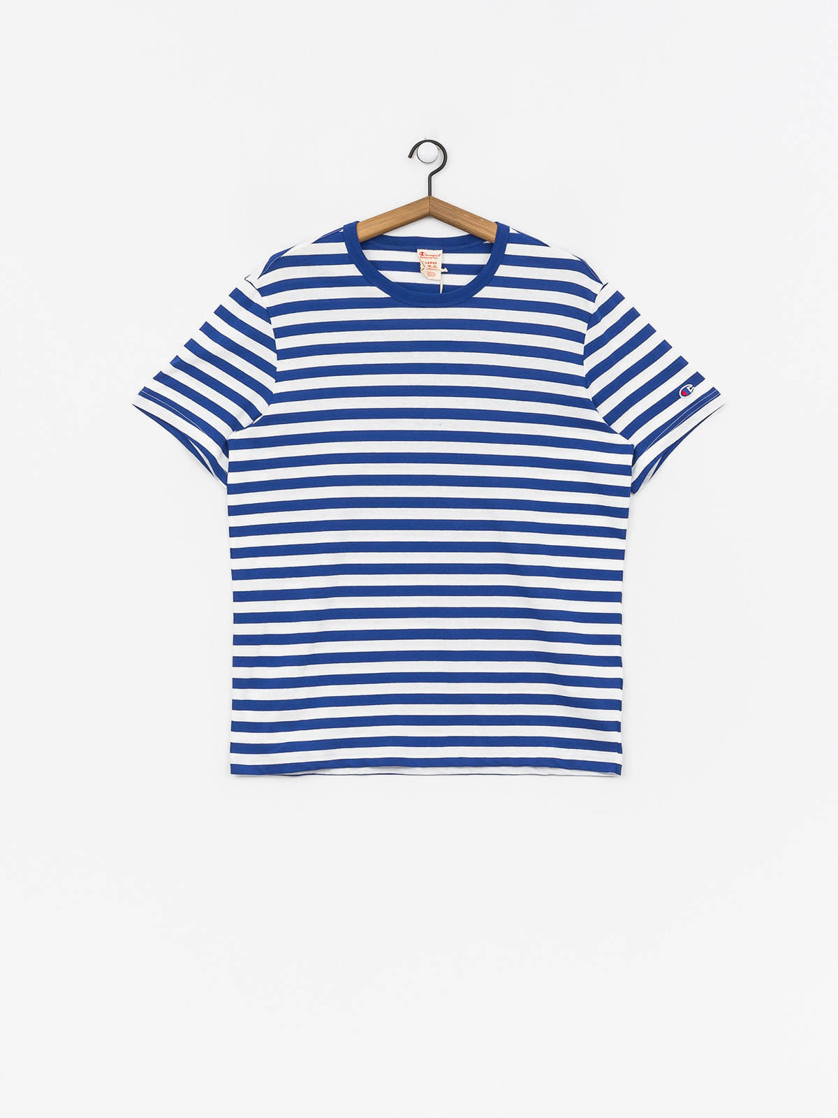 Champion Crewneck T-shirt (bai/wht)