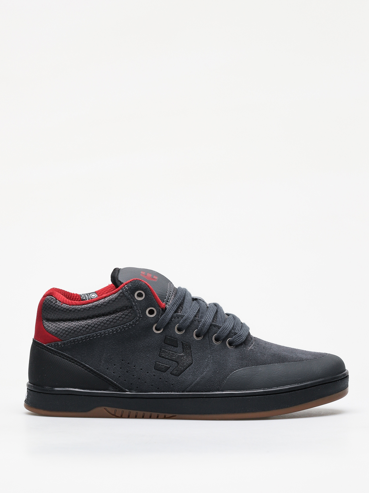 etnies mid top skate shoes