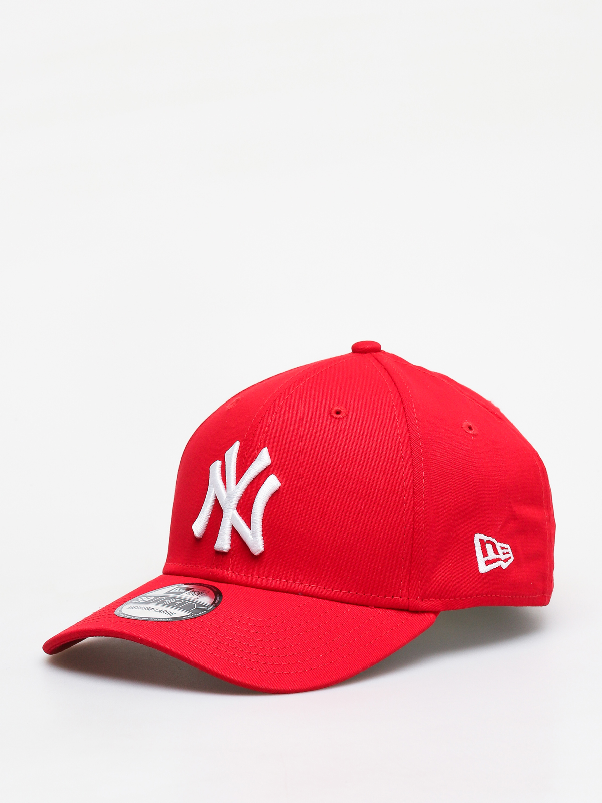 New Era 3930 League Basic New York Yankees ZD Cap (scarlet/optic white)
