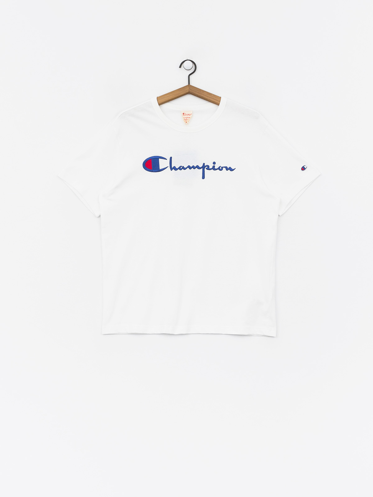 Champion Premium Reverse Weave Big Logo T-shirt (wht)