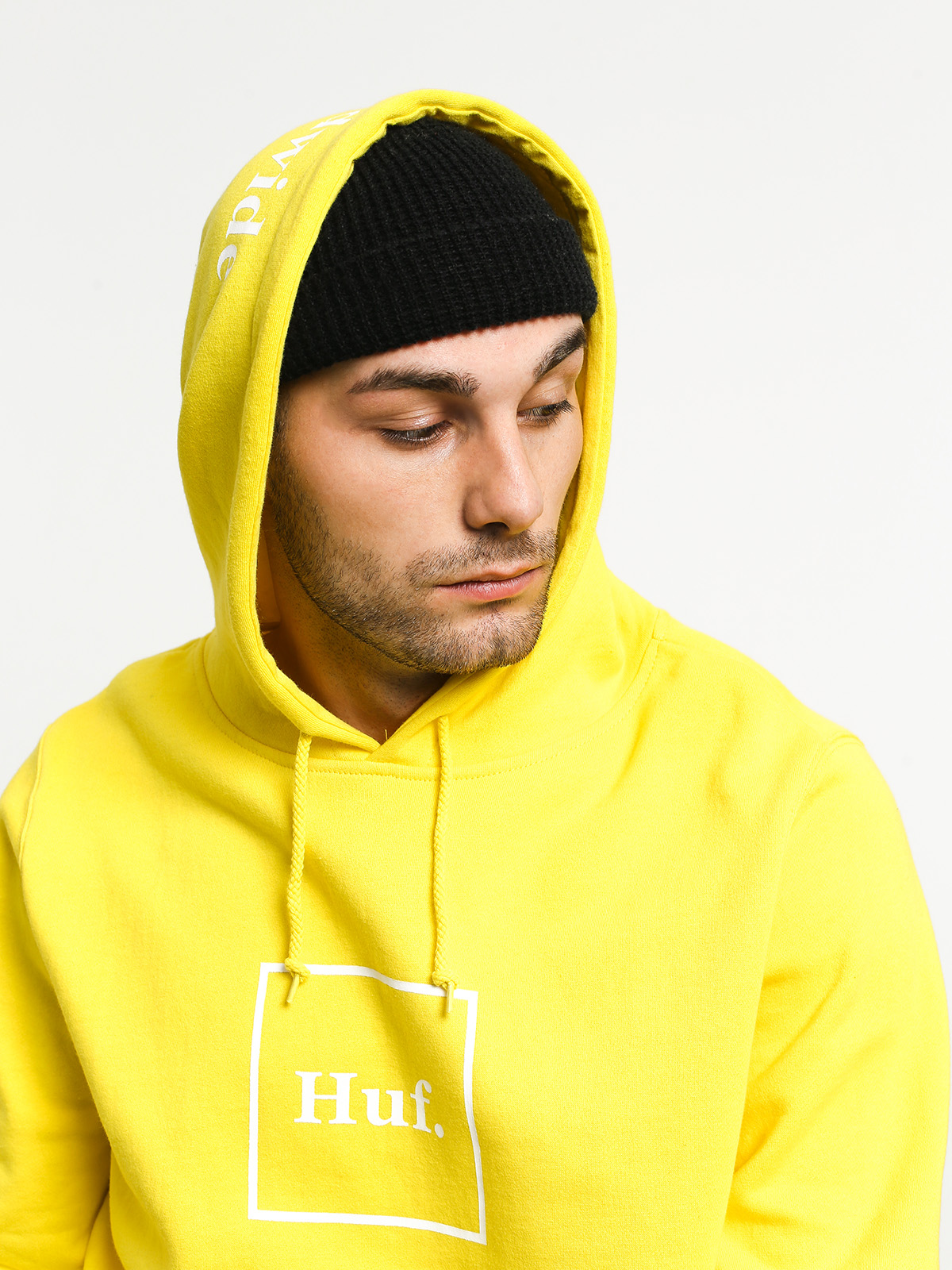 HUF Box Logo HD Hoodie (aurora yellow)