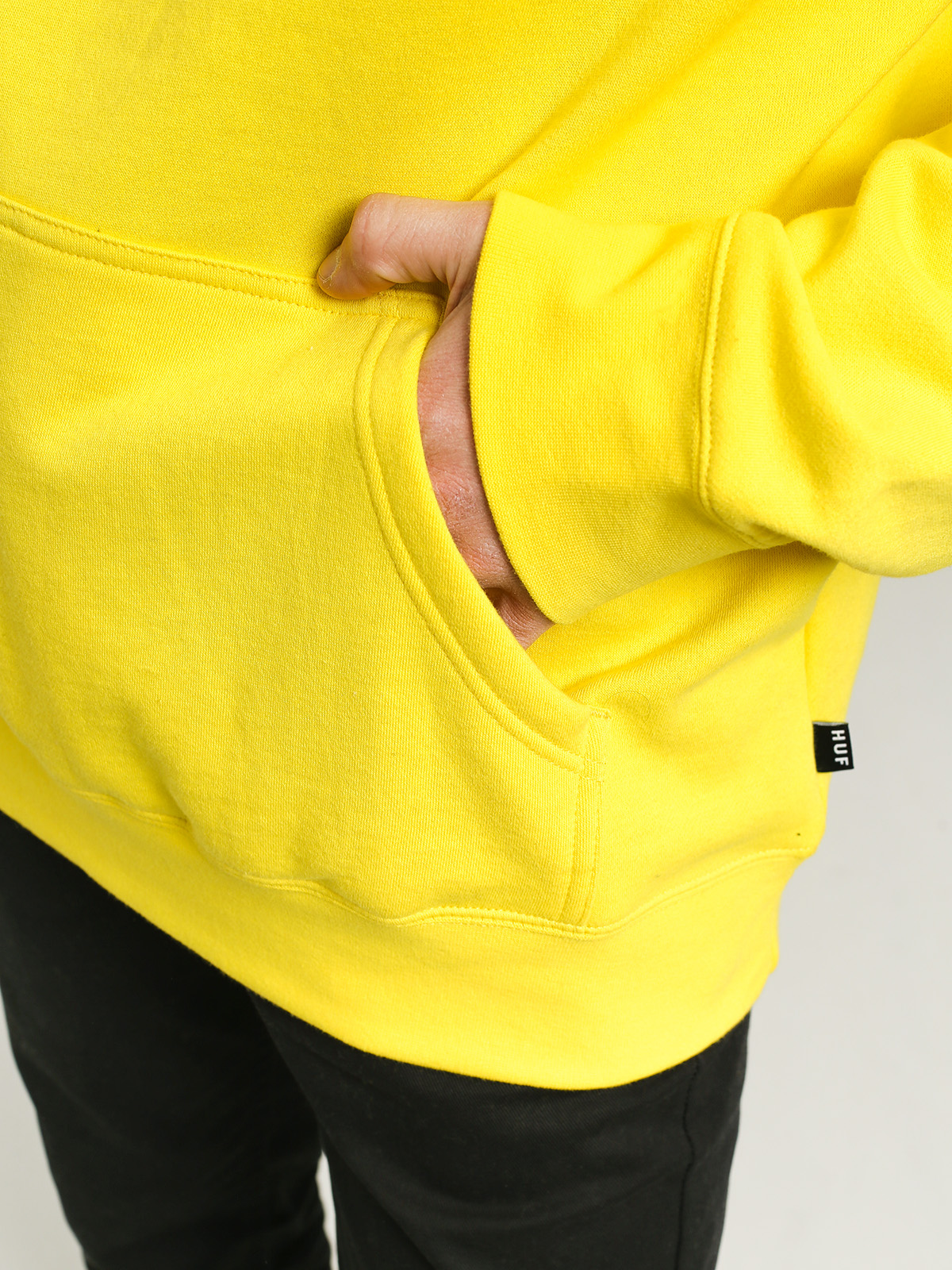 HUF Box Logo HD Hoodie (aurora yellow)