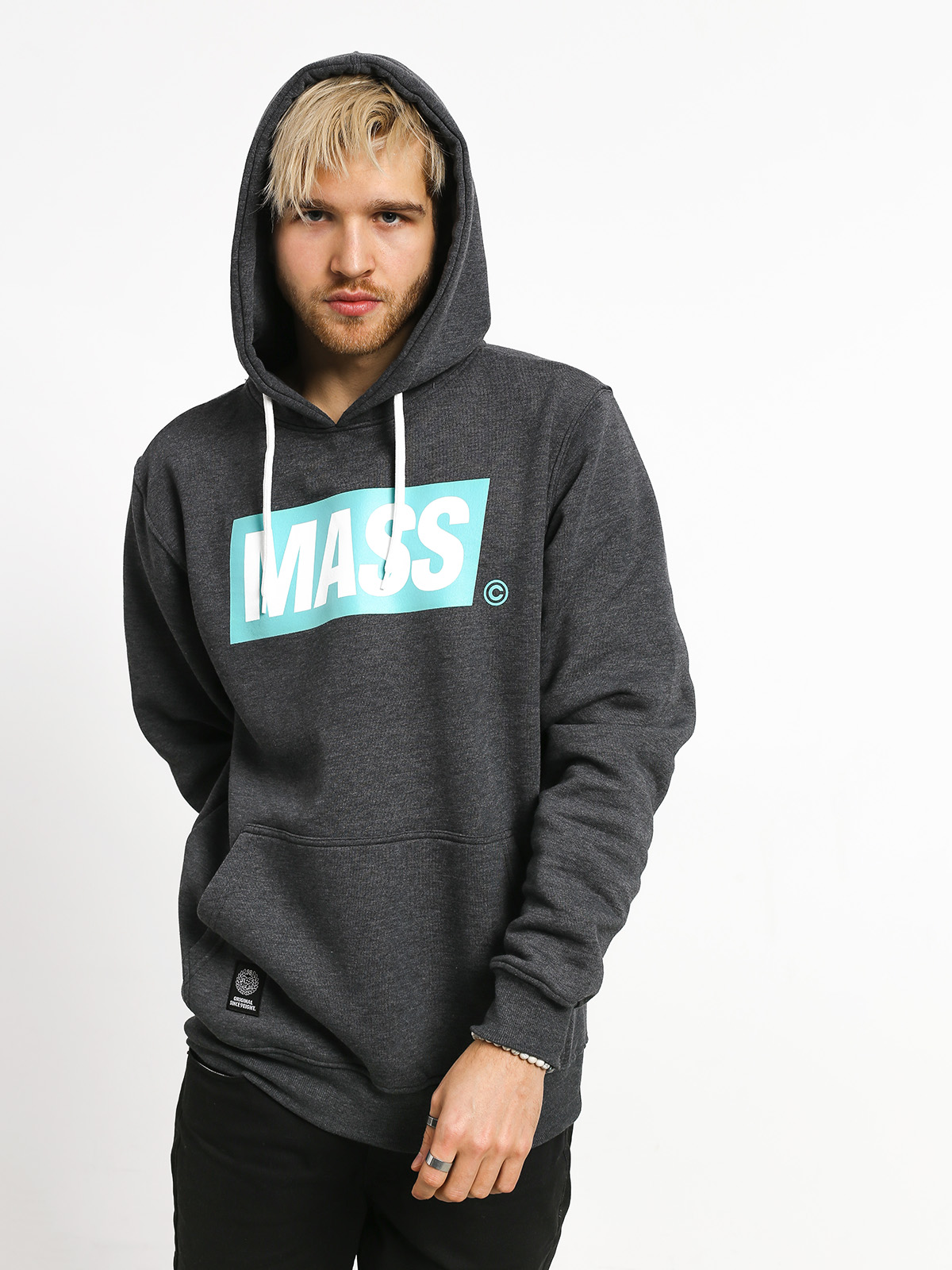 MassDnm Big Box HD Hoodie (dark heather grey)