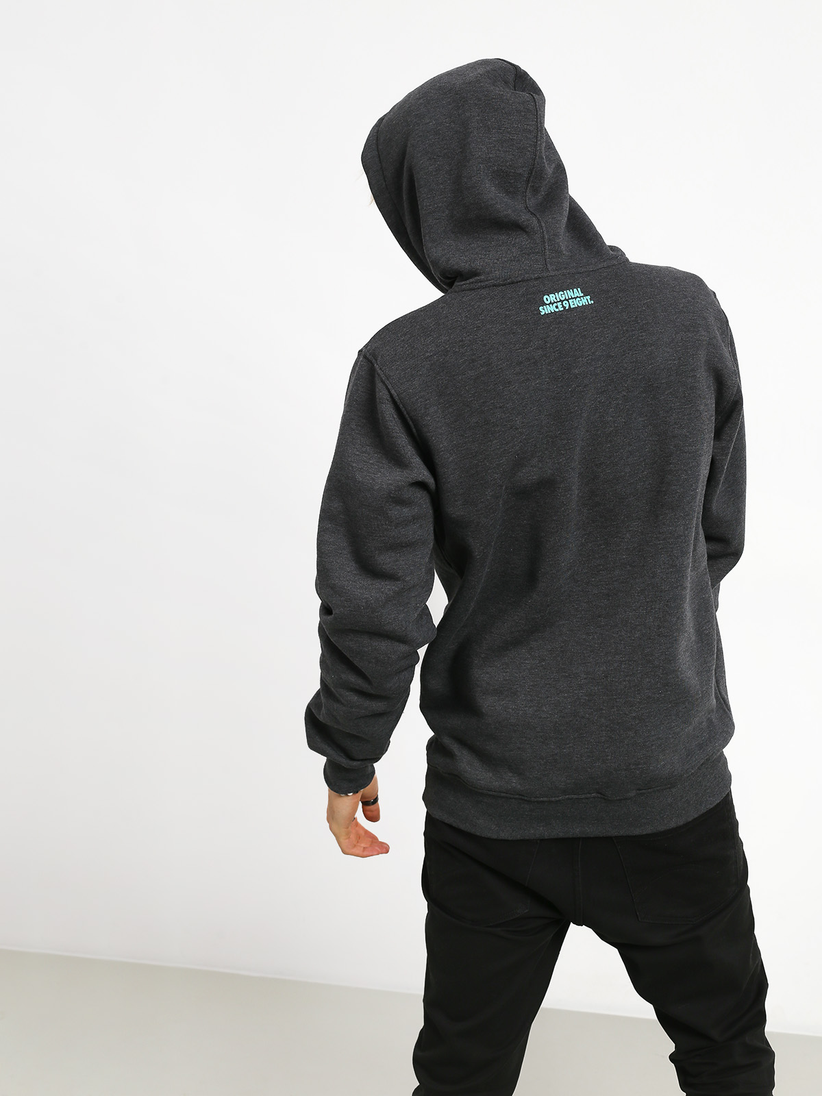 MassDnm Big Box HD Hoodie (dark heather grey)