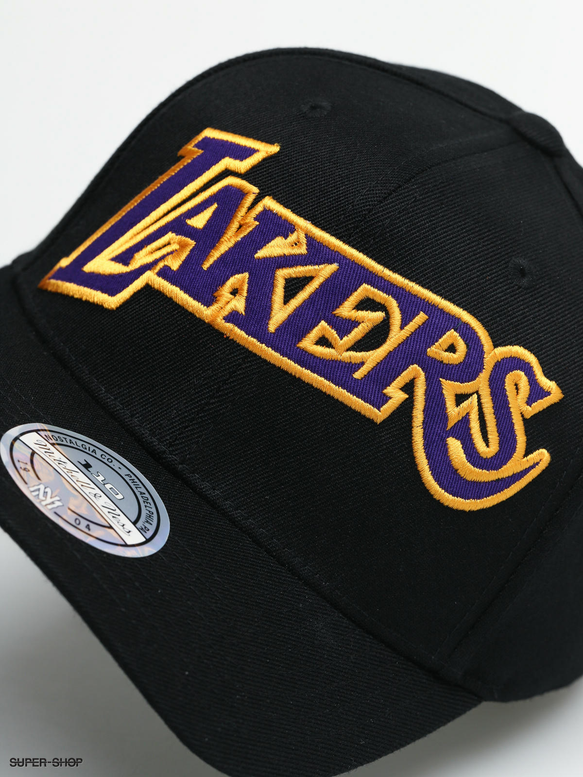 Mitchell Ness Jersey Logo La Lakers Zd Cap Black