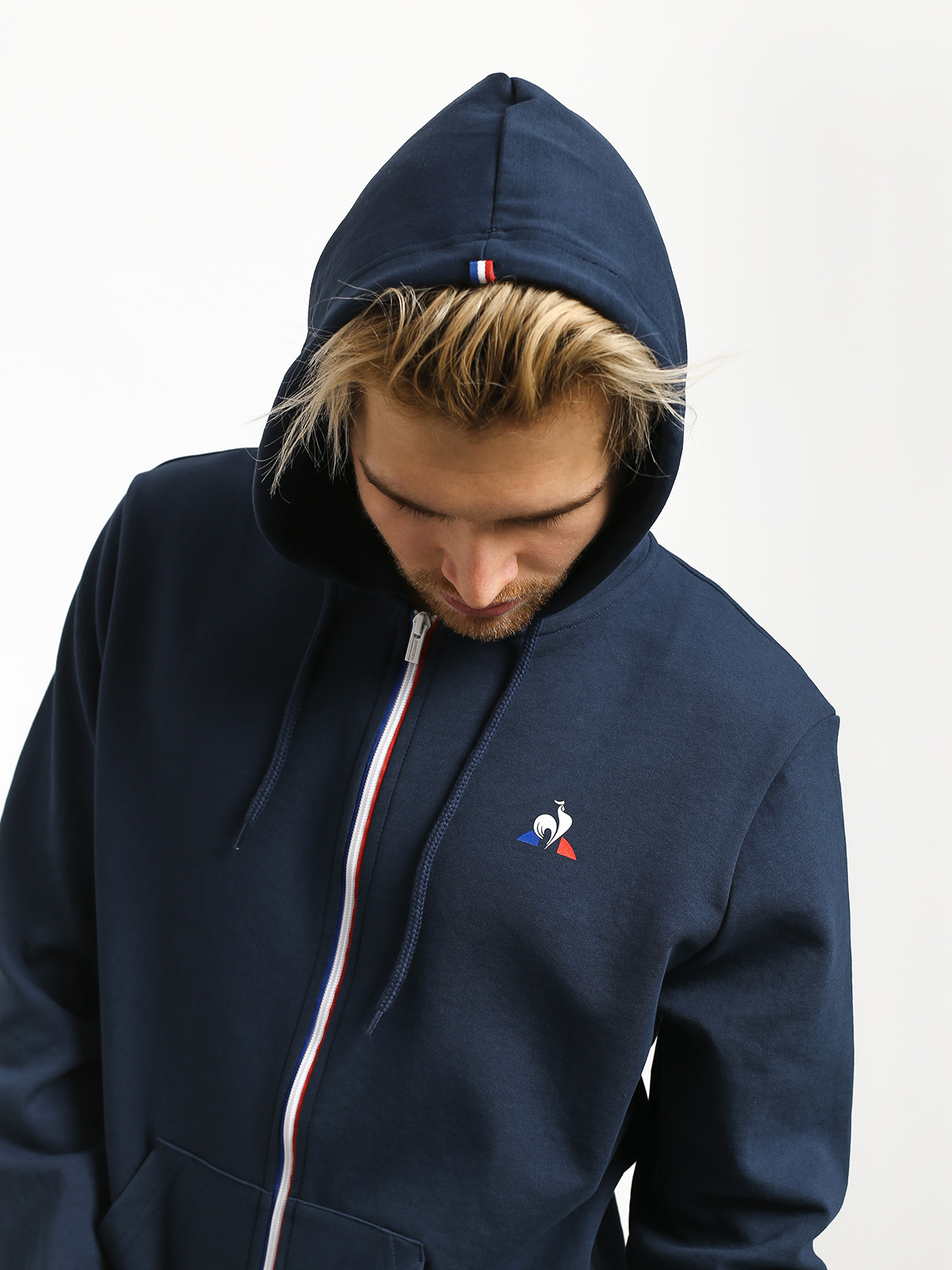 Le Coq Sportif N1 HD Hoodie navy blue dress blues