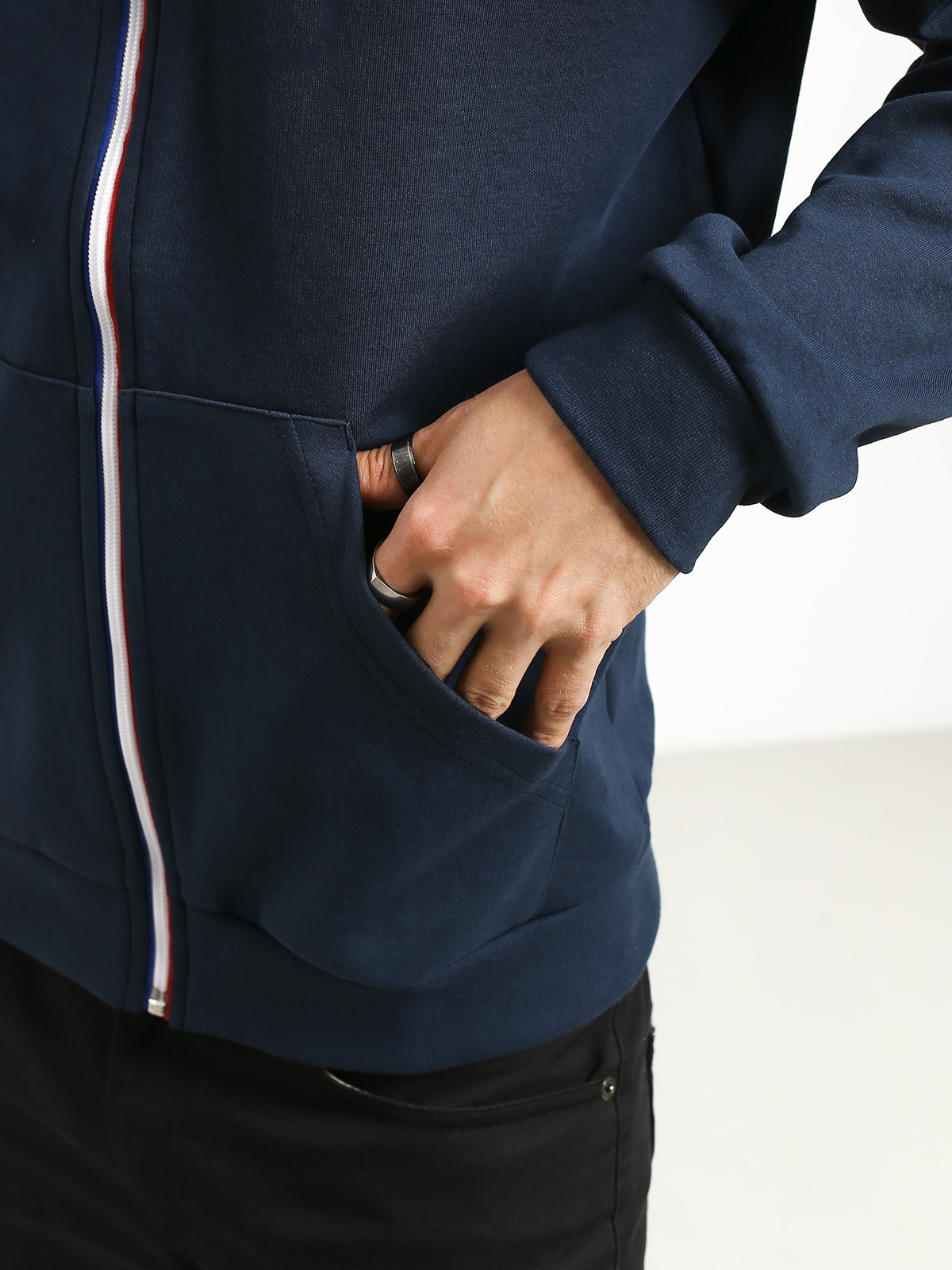 Le Coq Sportif N1 HD Hoodie navy blue (dress blues) - Main Image