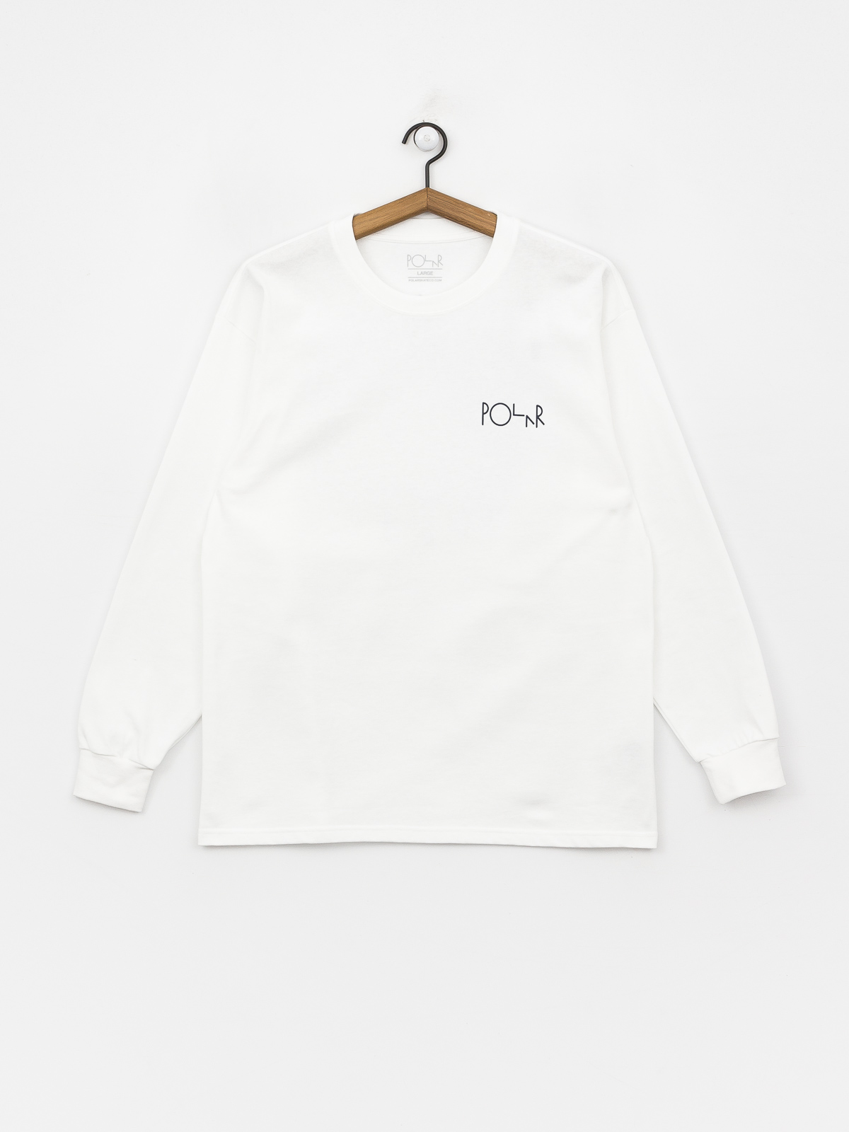 Polar Skate 69 Fill Logo Longsleeve (white)