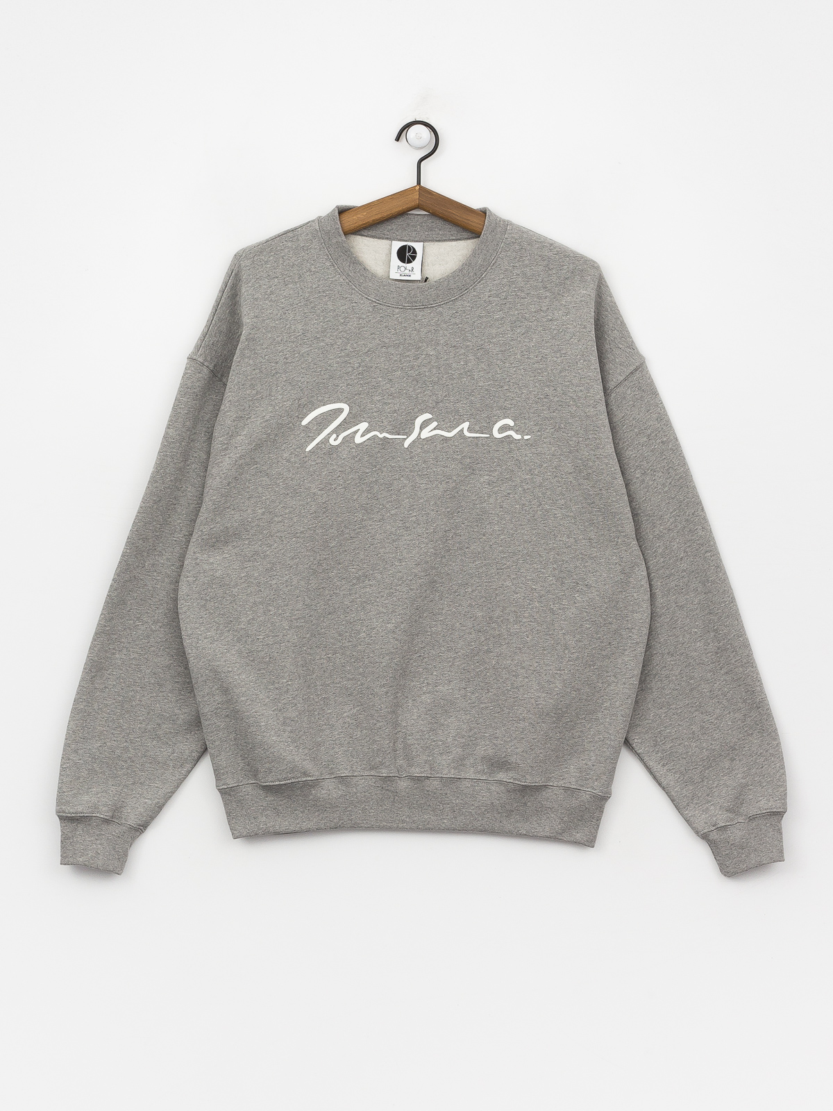 signature crew neck sweatshirt