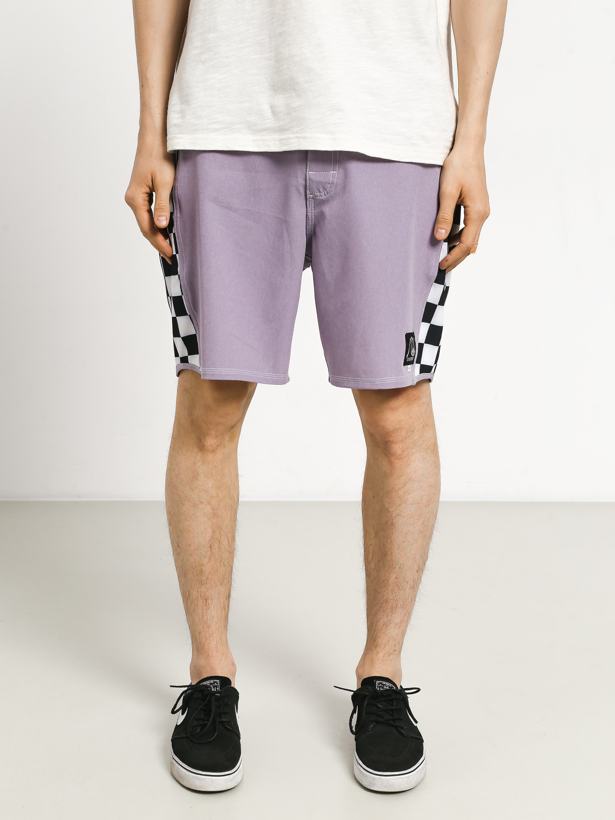 Quiksilver Highline Checker Arch 18 Board shorts (purple ash)