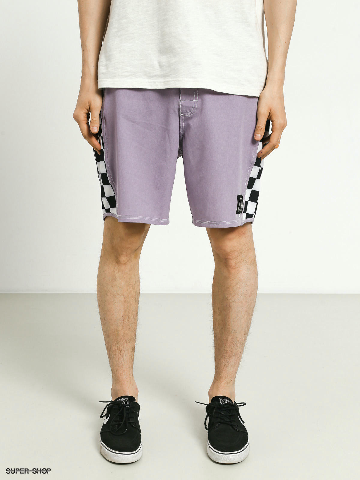 quiksilver checkered boardshorts