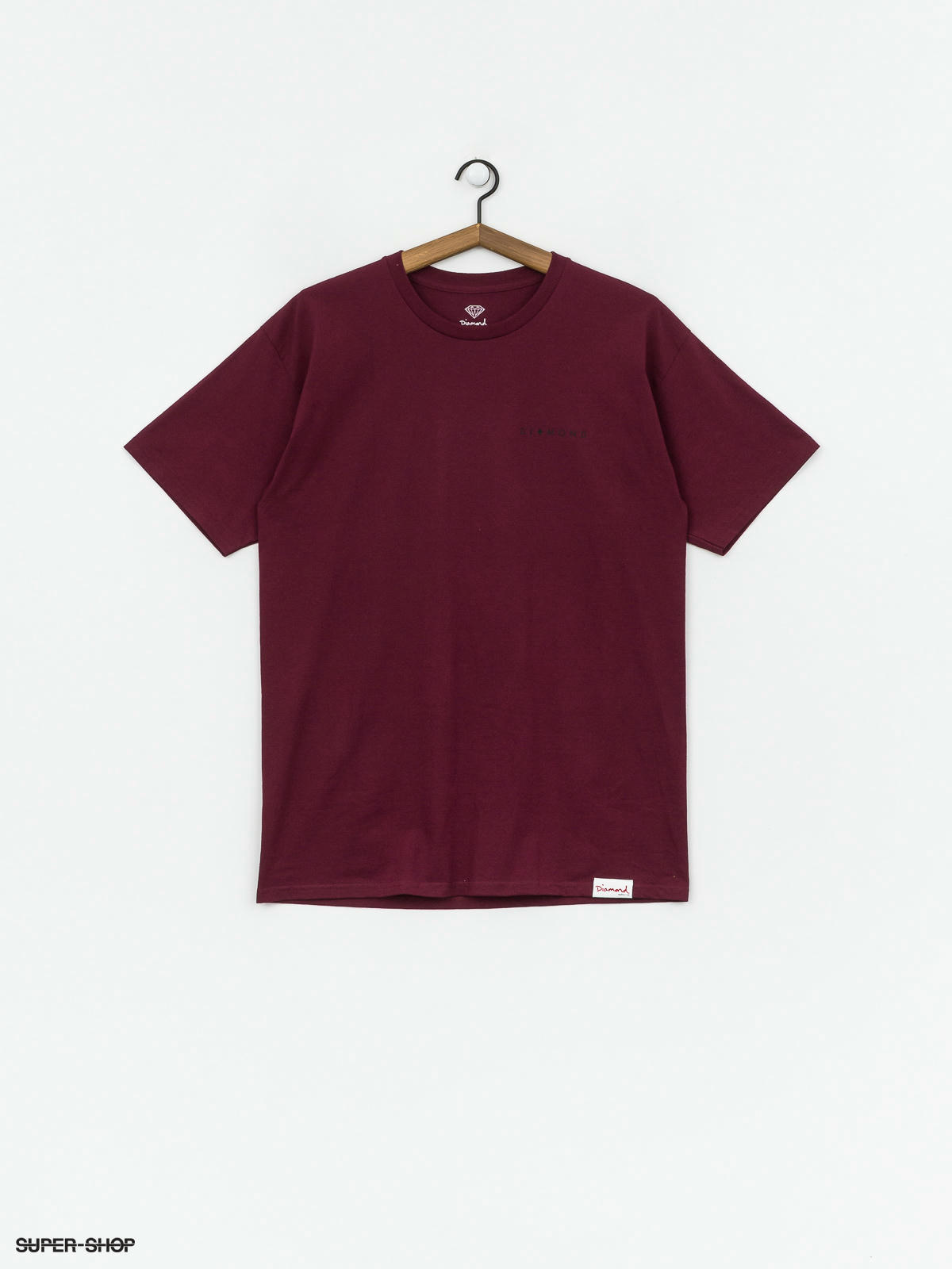 maroon diamond supply shirt