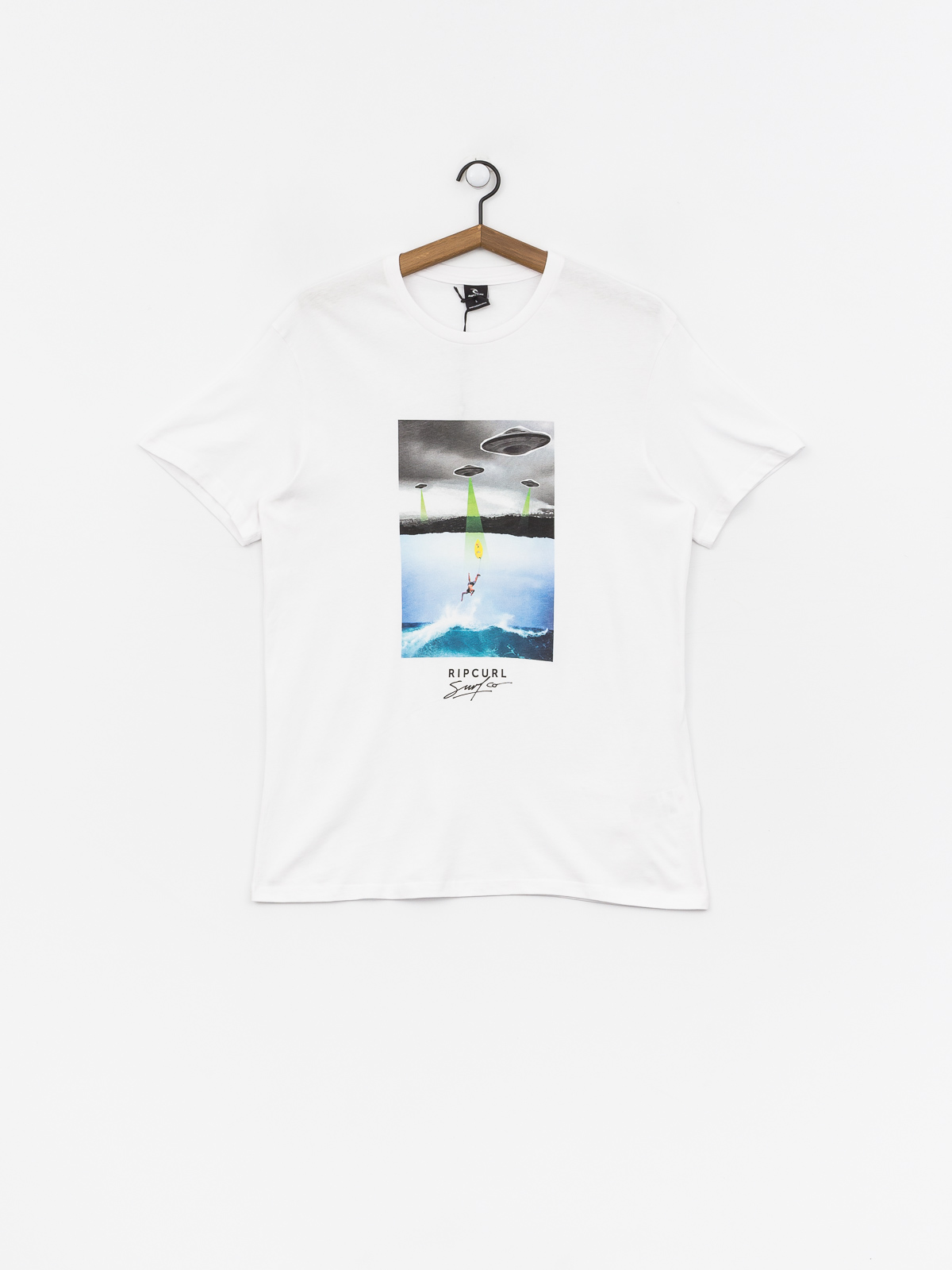 Rip Curl T-Shirt ~ Good Day Bad Day white