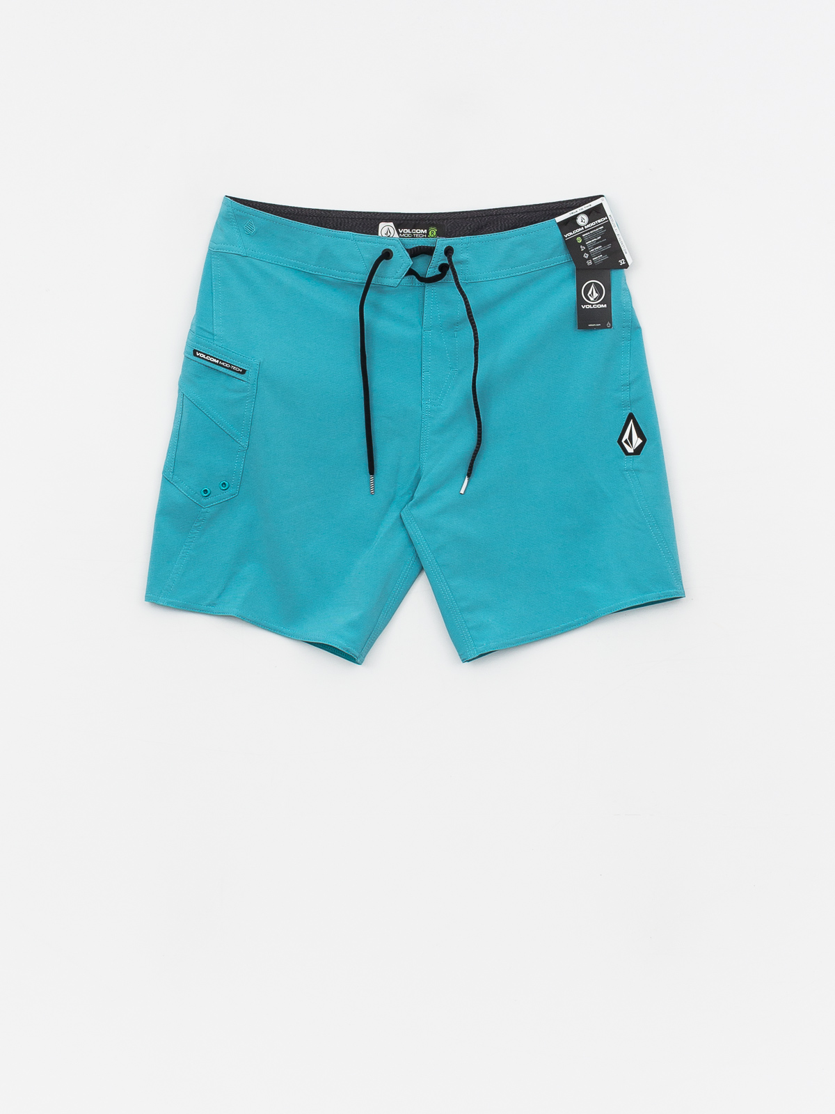 Volcom Lido Solid Mod 18 Boardshorts (cyb)