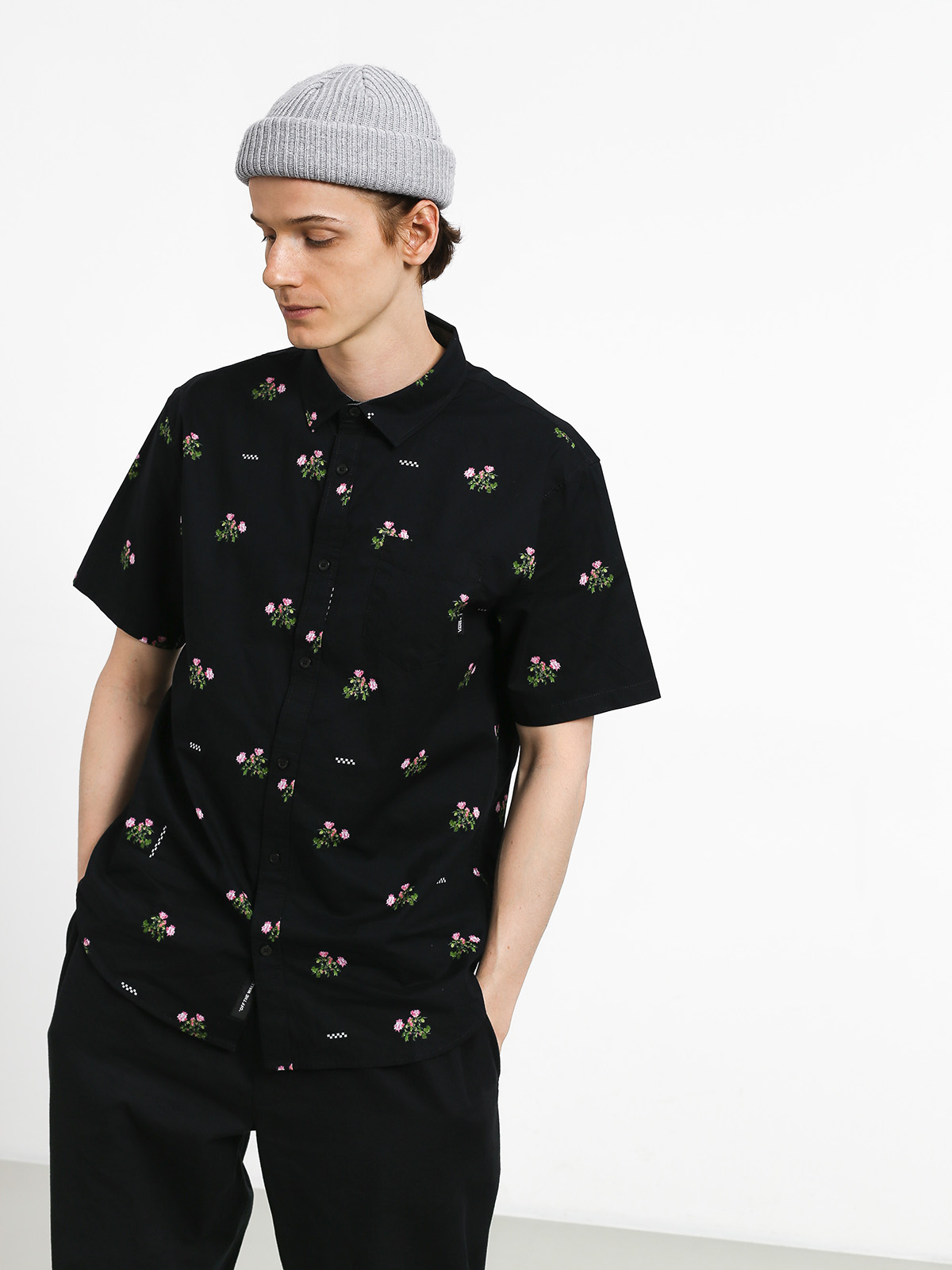 Vans Shade Shirt (night rose)