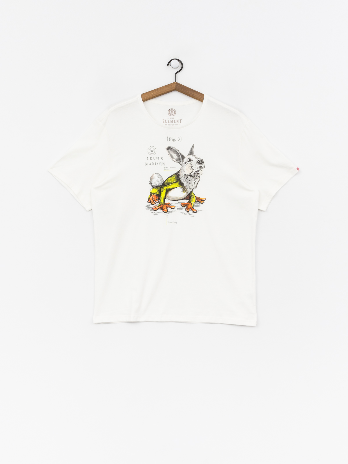 Element Leapus T-shirt (bone white)