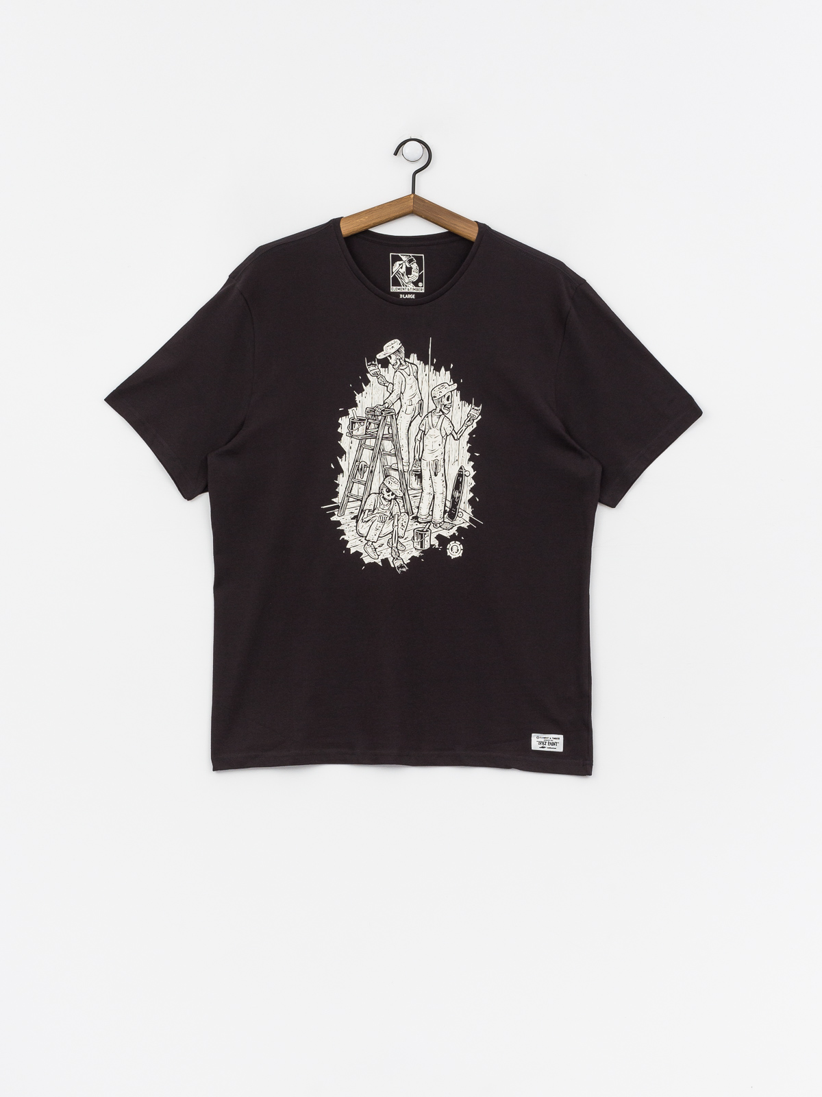Element Night Shift T-shirt (off black)