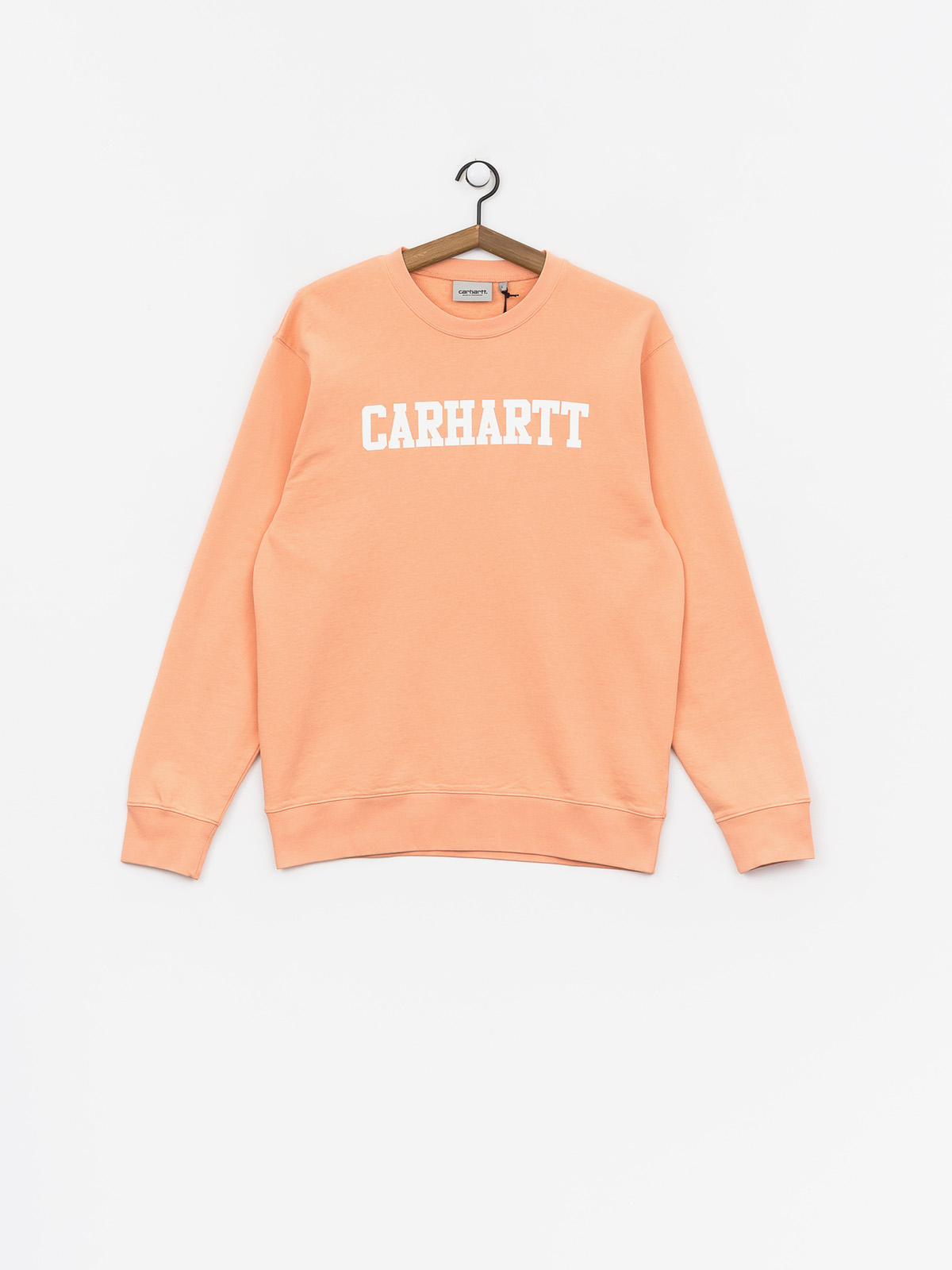 Carhartt WIP College Sweatshirt (peach/white)