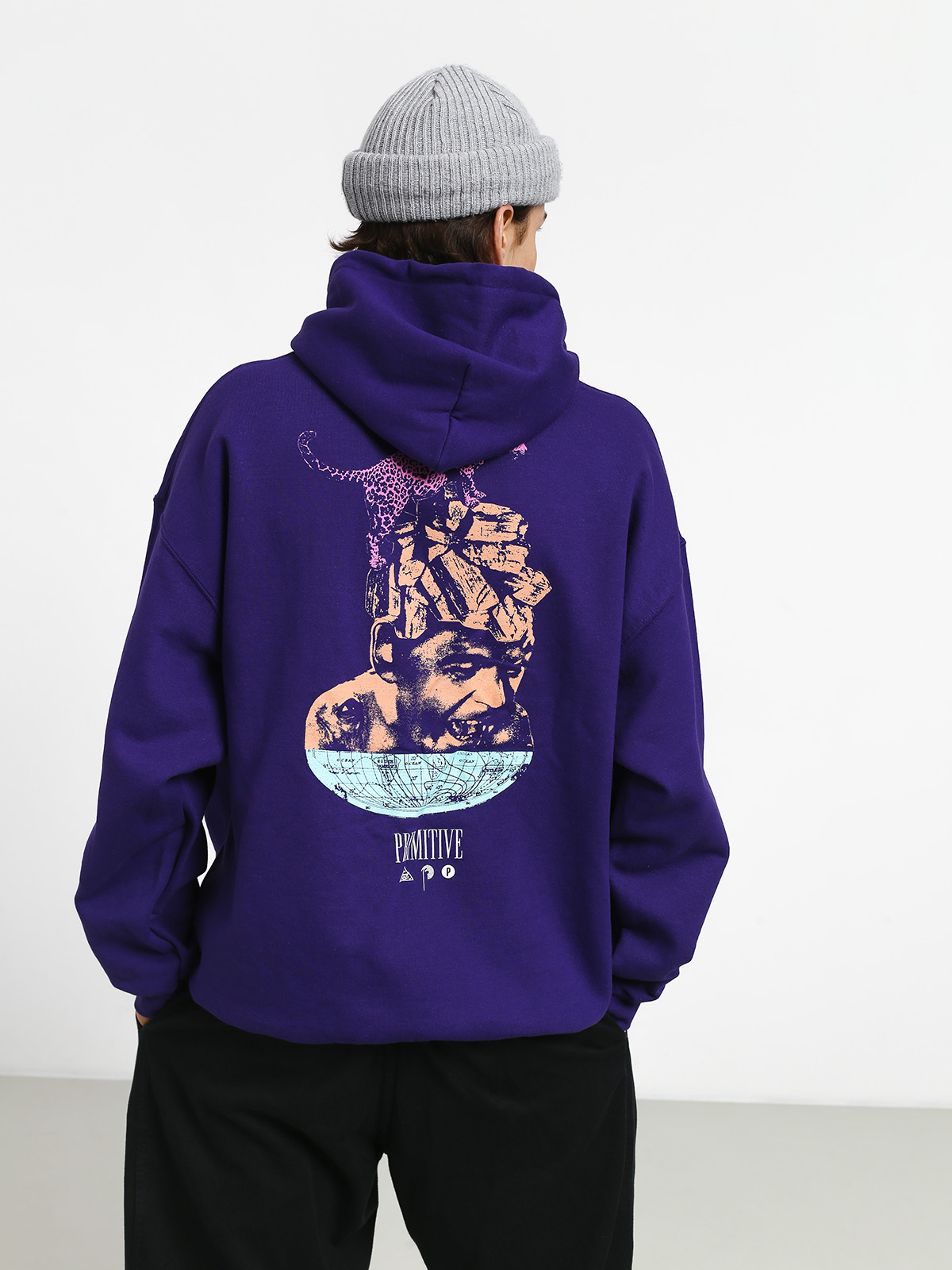 Primitive Equator HD Hoodie (purple)