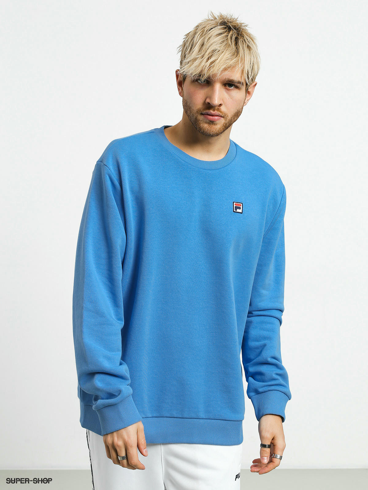 fila light blue sweatshirt