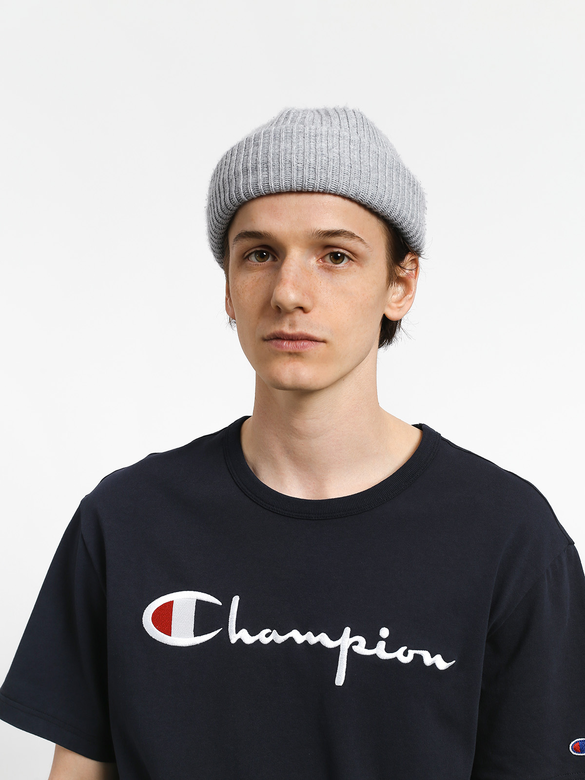 champion reverse weave logo beanie