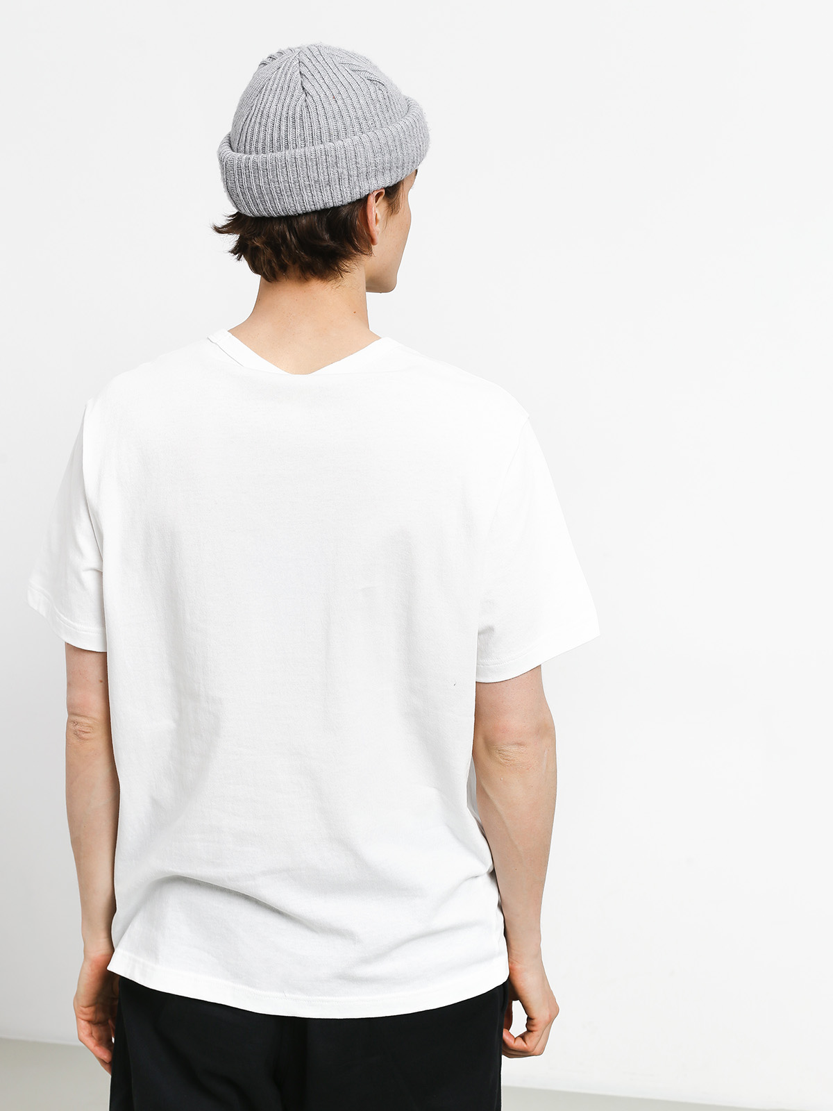 Champion Premium Reverse Weave Big Logo T-shirt (wht)