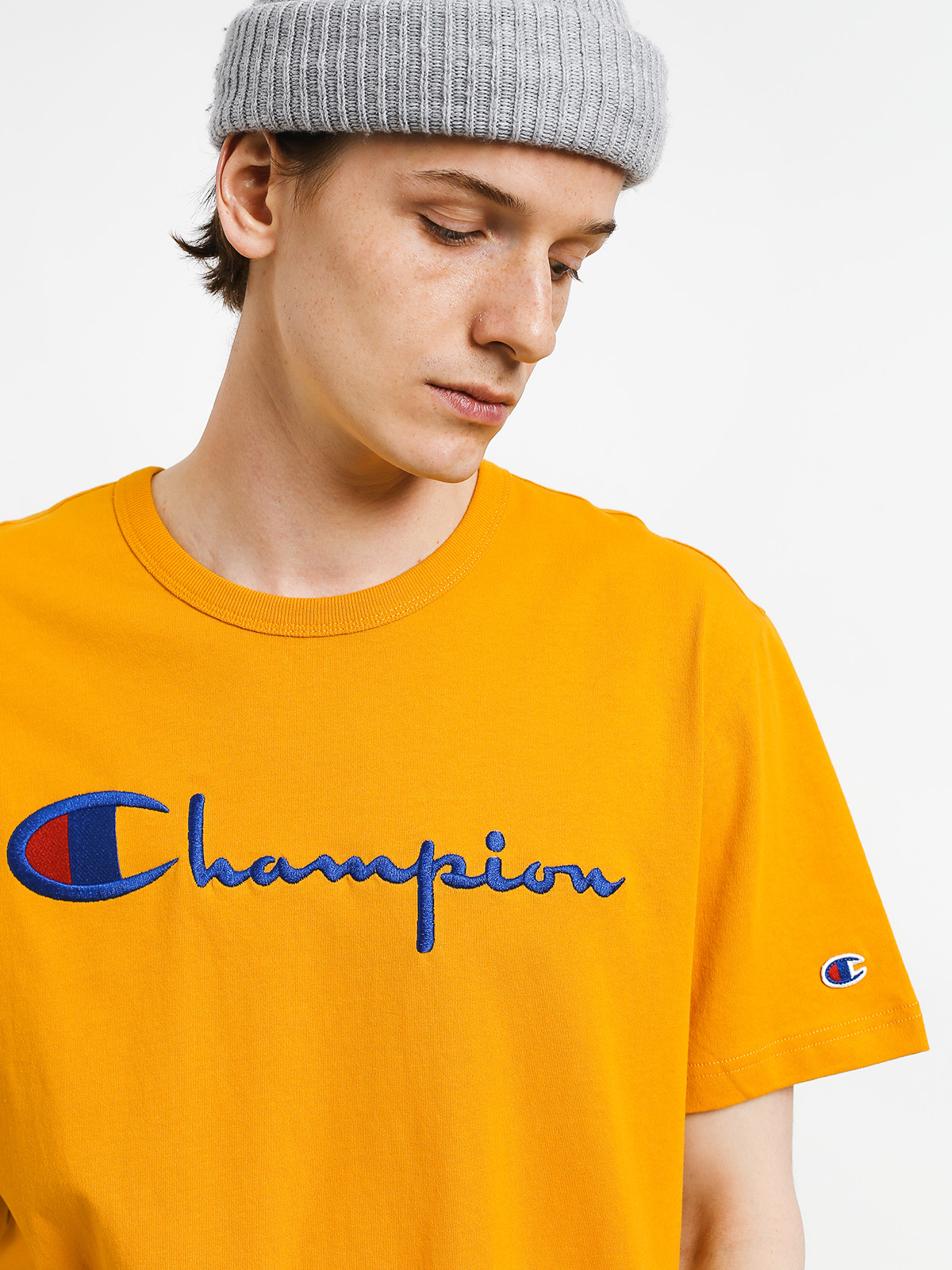 Champion Premium Reverse Weave Big Logo T-shirt (mmo)