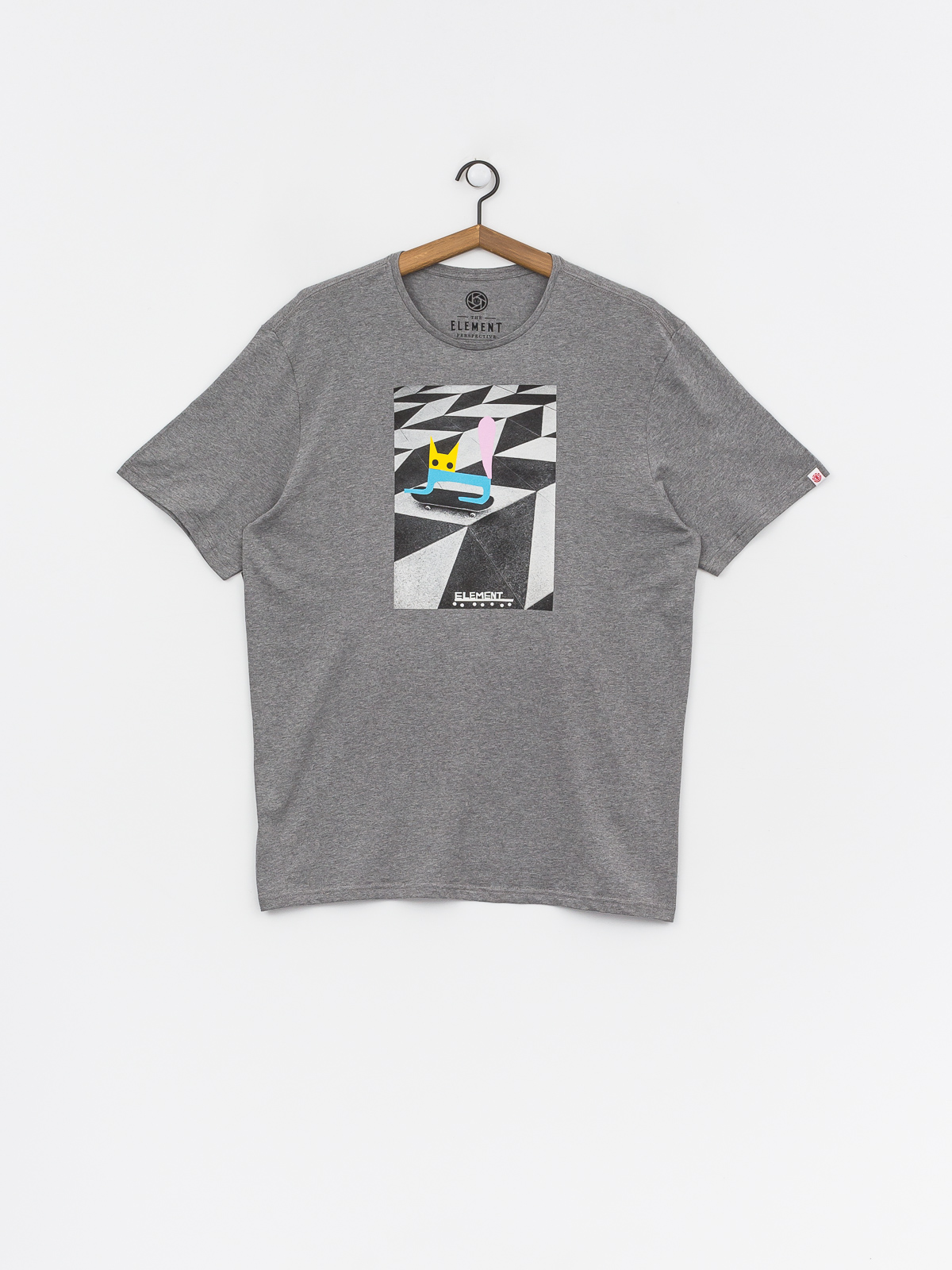 Element El Gato T-shirt (grey heather)