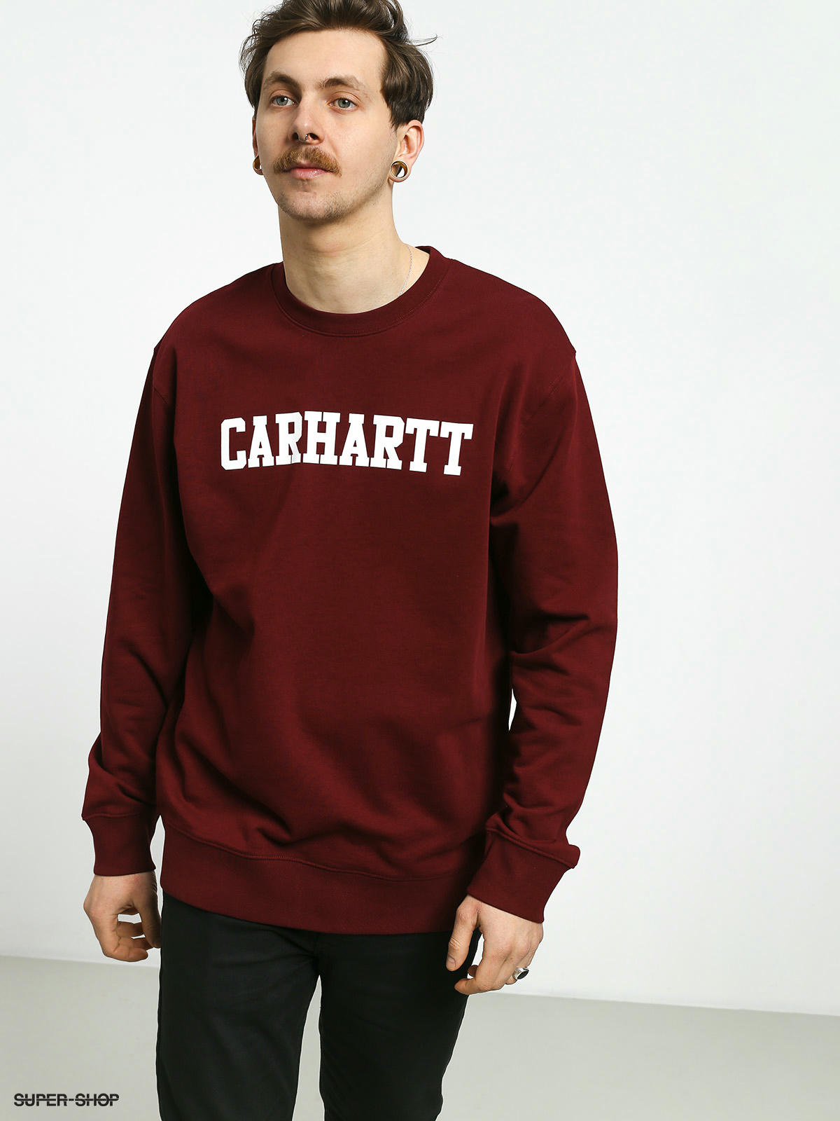 College on sale sweatshirt carhartt