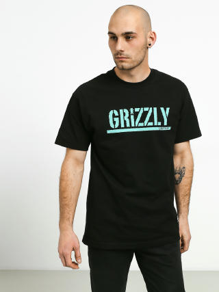 Grizzly Griptape Stamped T-shirt (black)