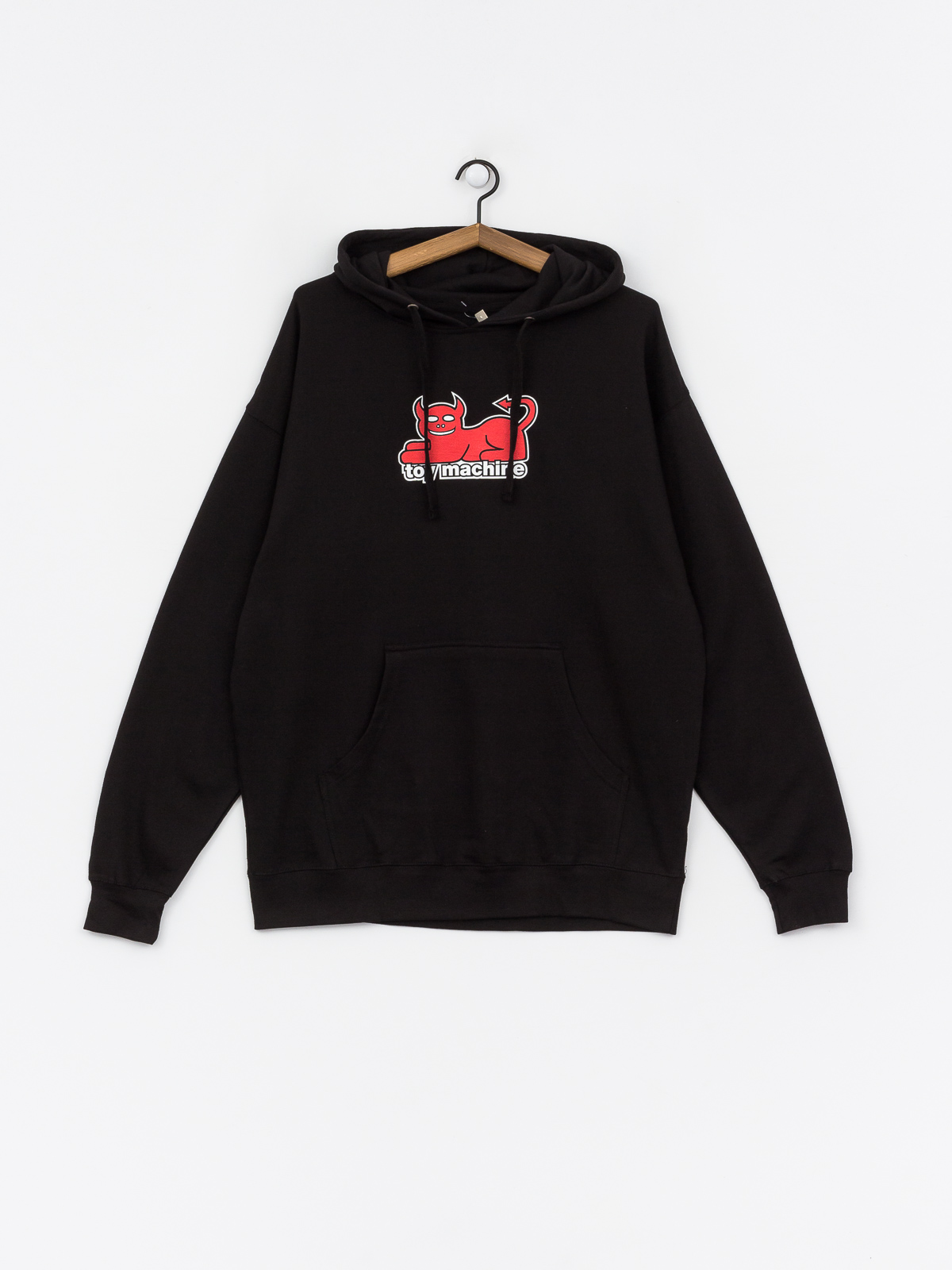 toy machine devil cat moletom com capuz