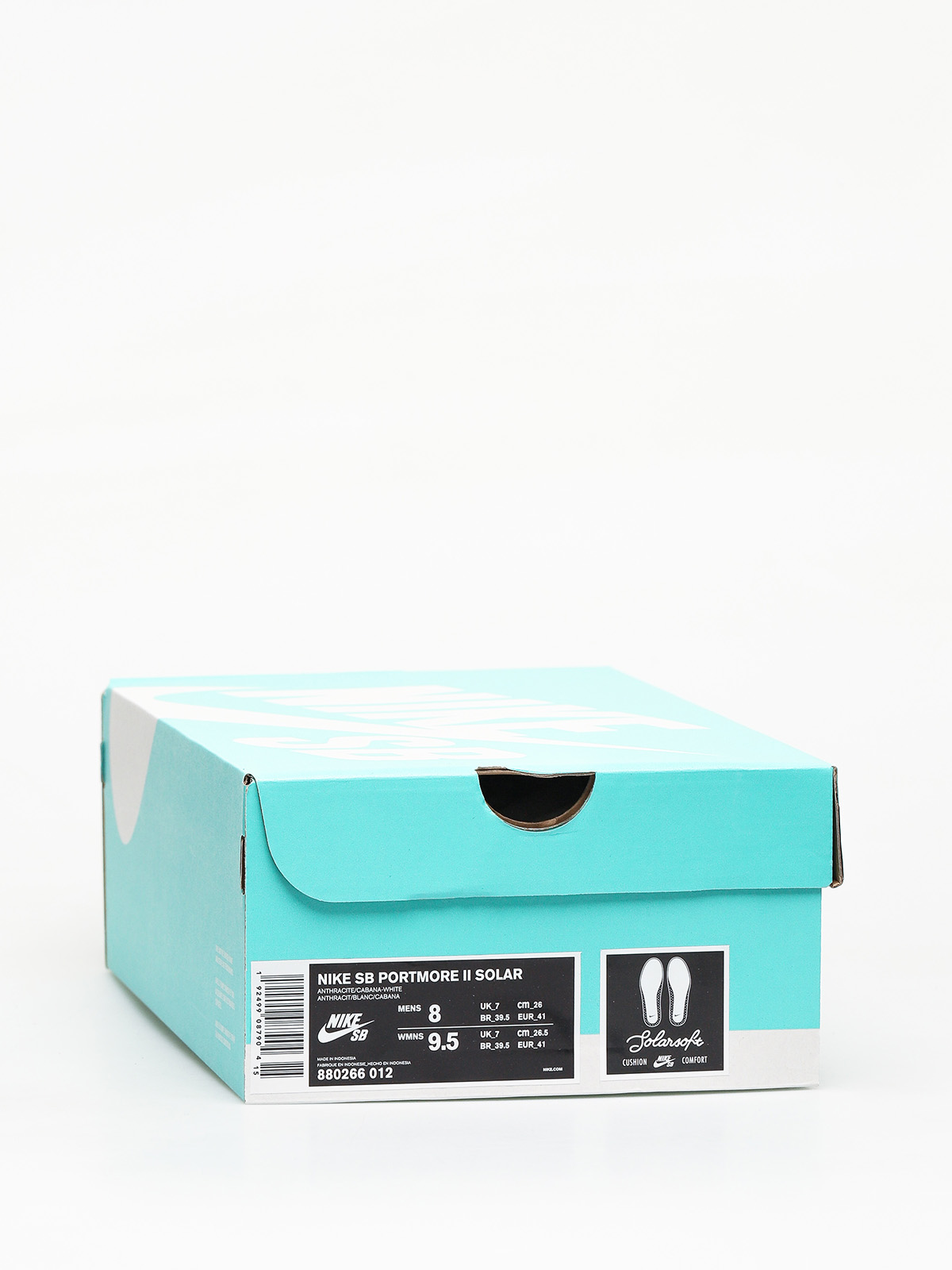 Nike SB Solarsoft Portmore II Shoes (anthracite/cabana white)