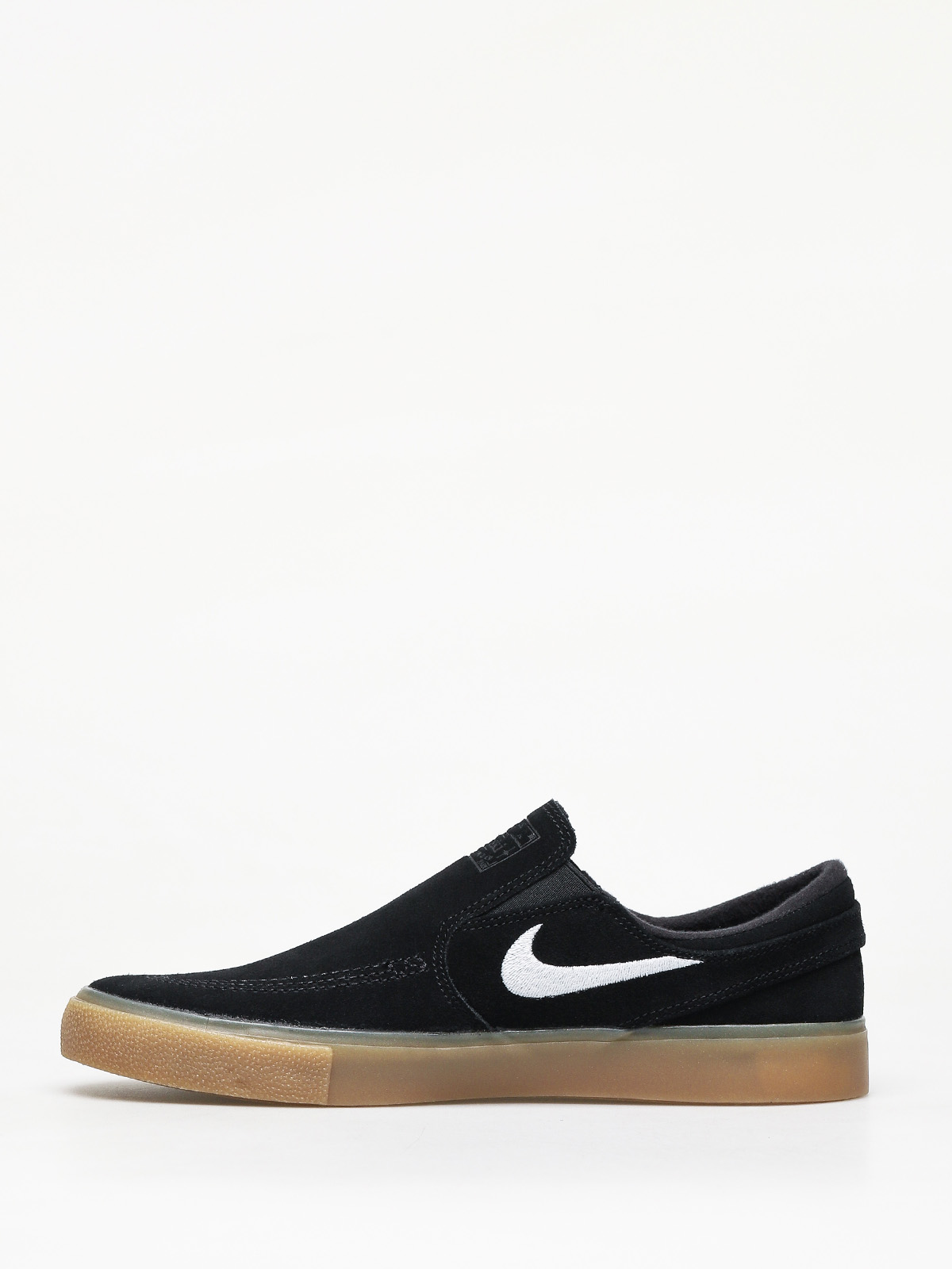 Nike SB Zoom Janoski Slip Rm Shoes (black/white black gum light brown)